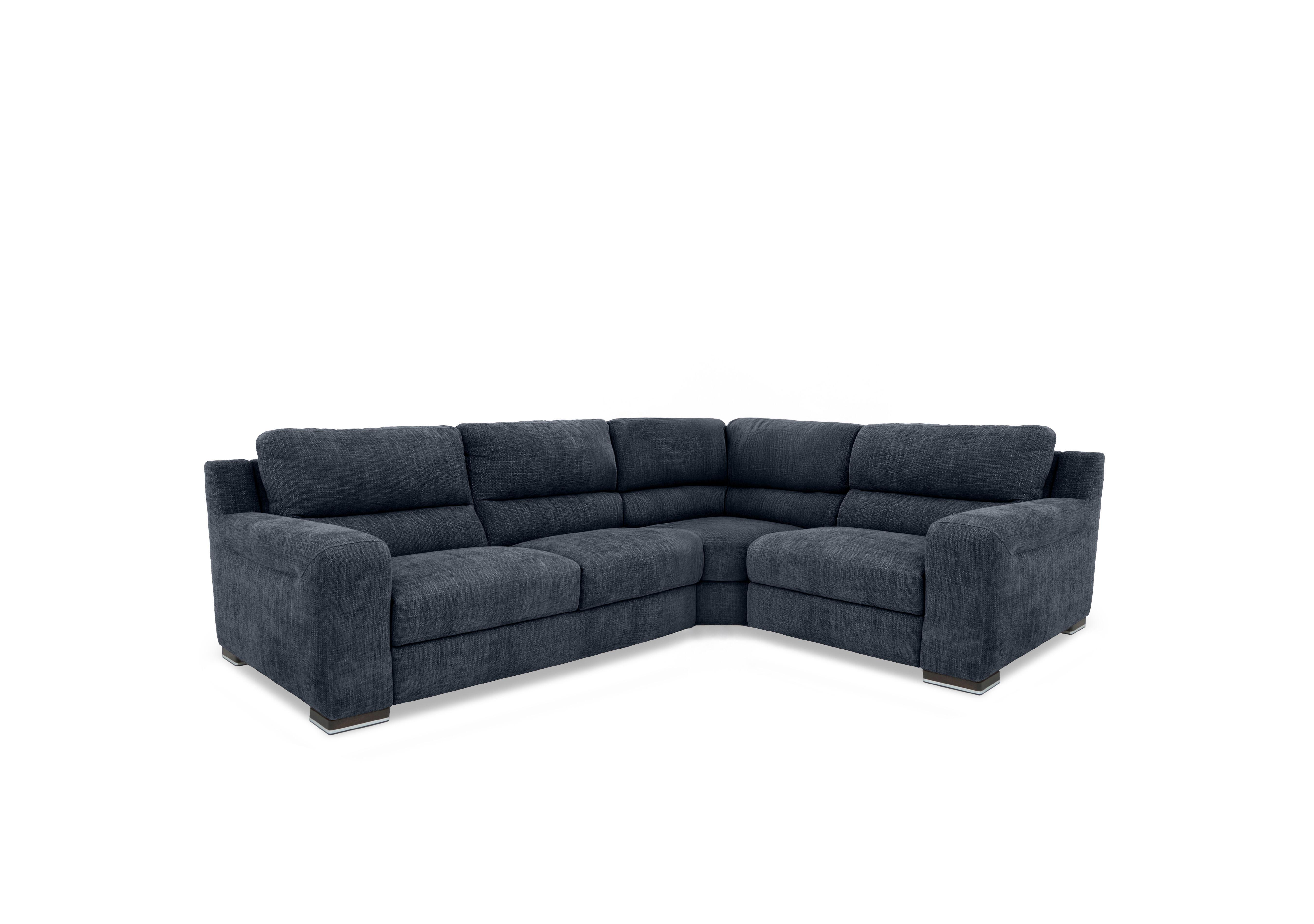 Viali Fabric Corner Sofa in River Dusk 180 on Furniture Village