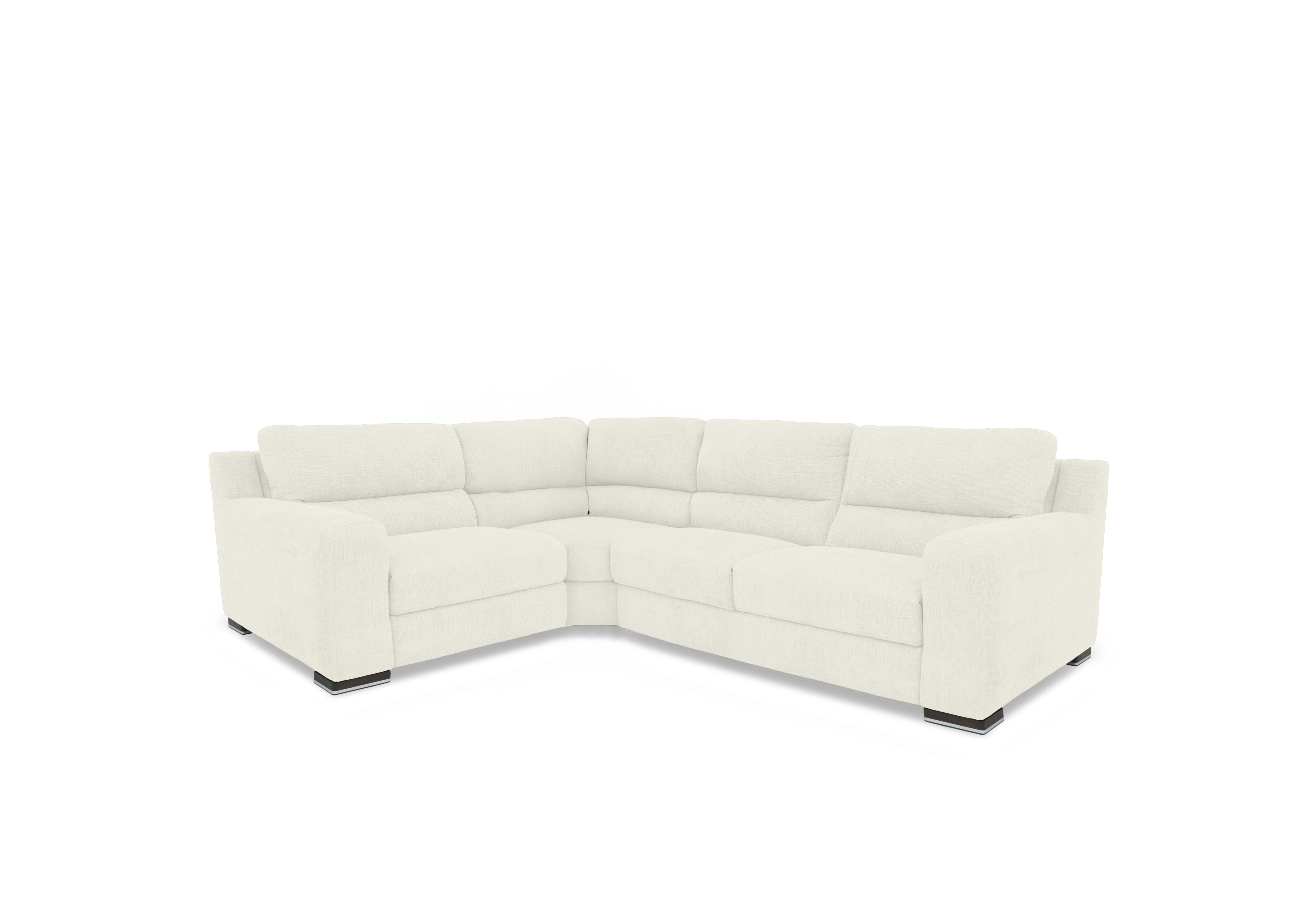 Viali Fabric Corner Sofa in River Ivory 20 on Furniture Village