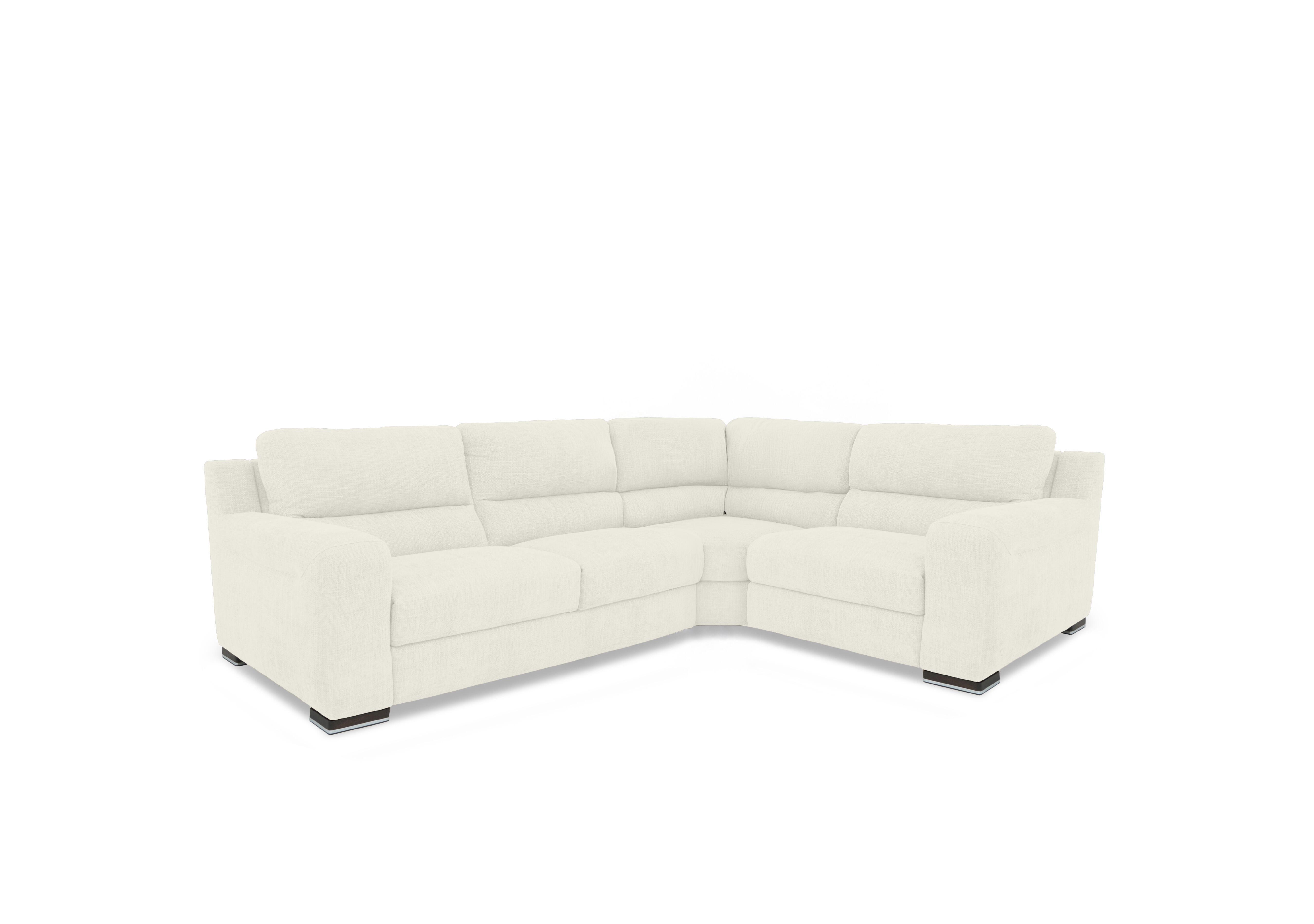 Viali Fabric Corner Sofa in River Ivory 20 on Furniture Village