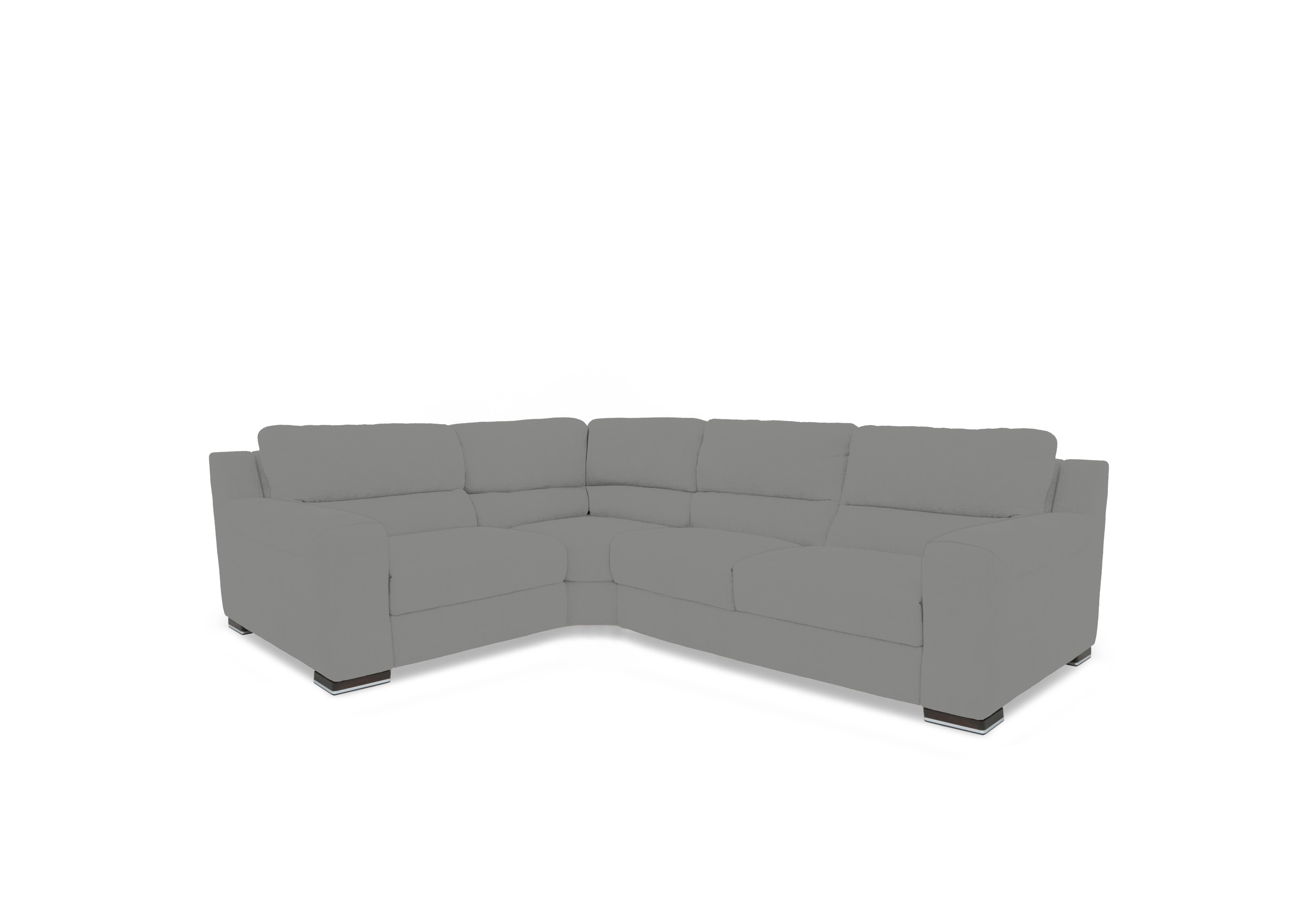 Viali Fabric Corner Sofa in Velvet Graphite 32 on Furniture Village