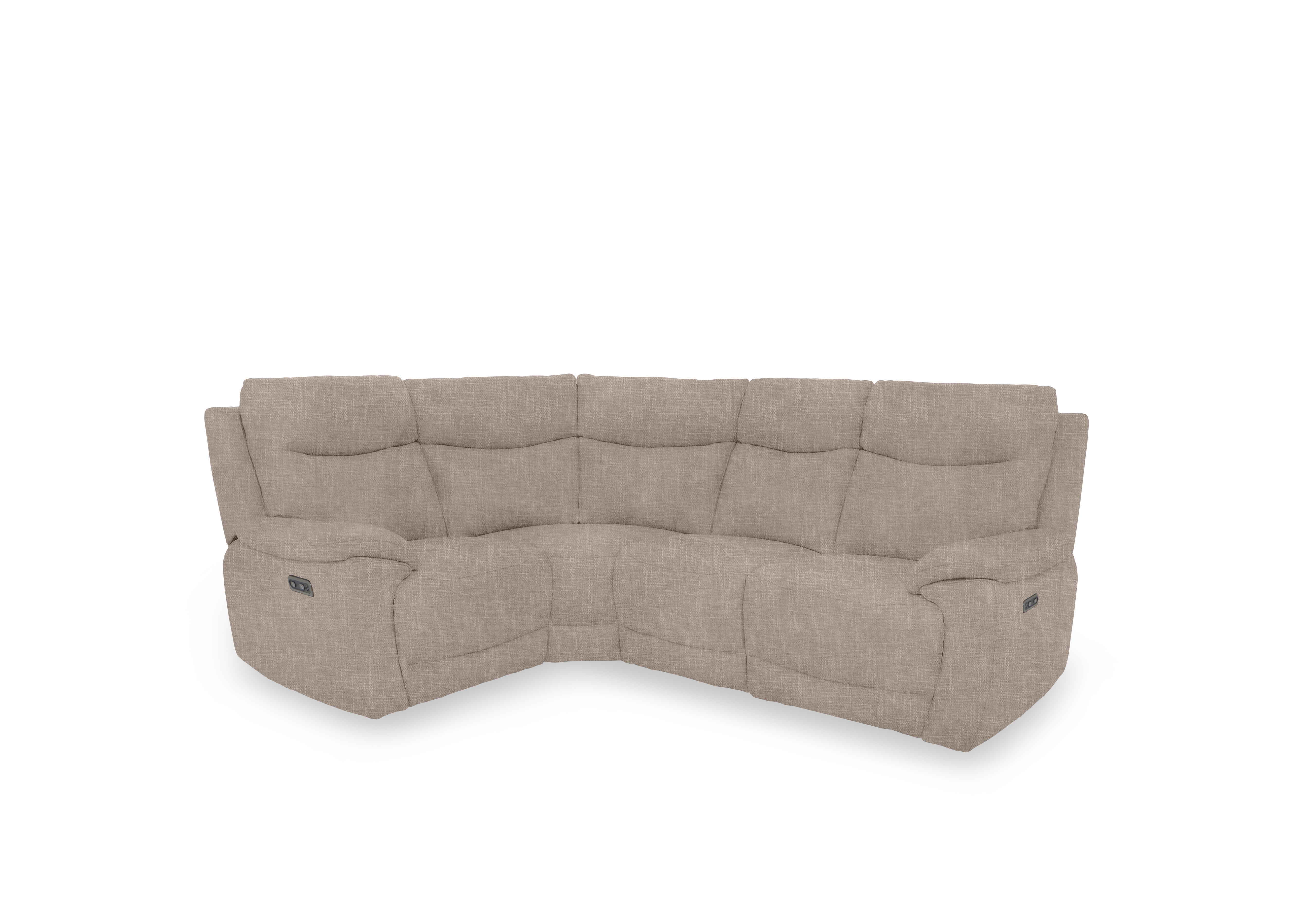 Sloane Fabric Small Corner Sofa in 14445 Anivia Khaki on Furniture Village