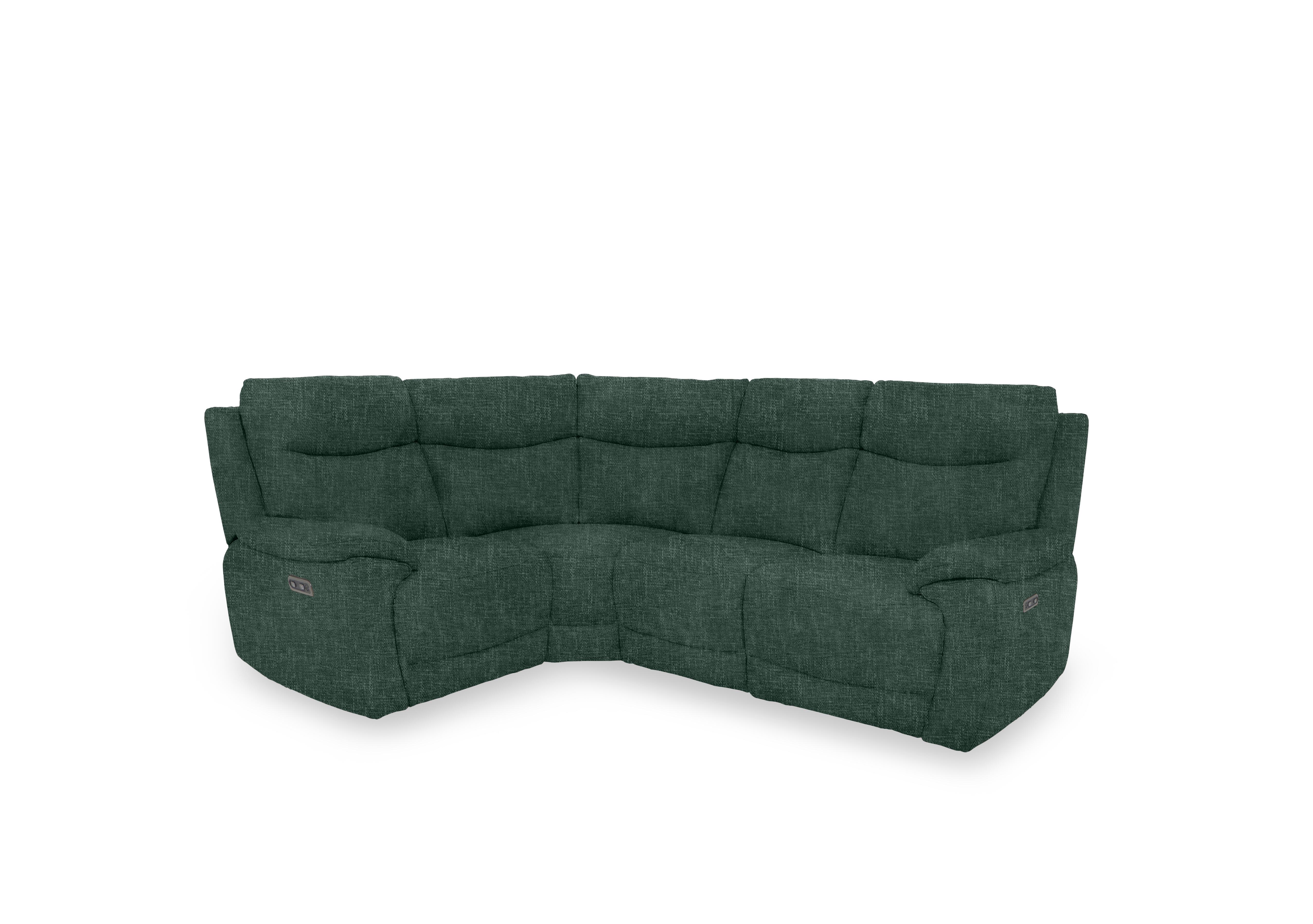 Sloane Fabric Small Corner Sofa in 19445 Anivia Green on Furniture Village