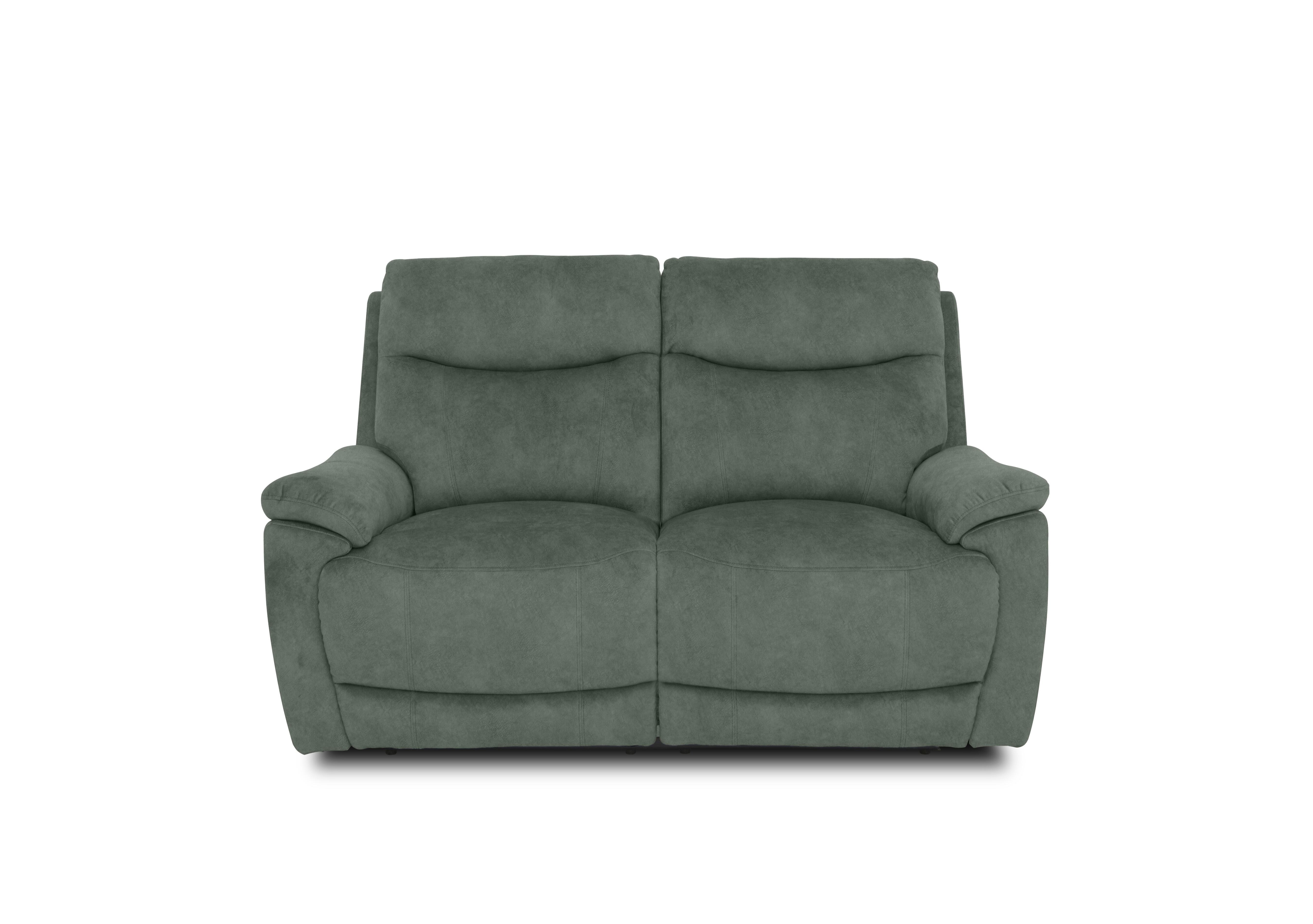 Sloane Fabric 2 Seater Power Recliner Sofa with Power Headrests in 43514 Dexter Fern on Furniture Village