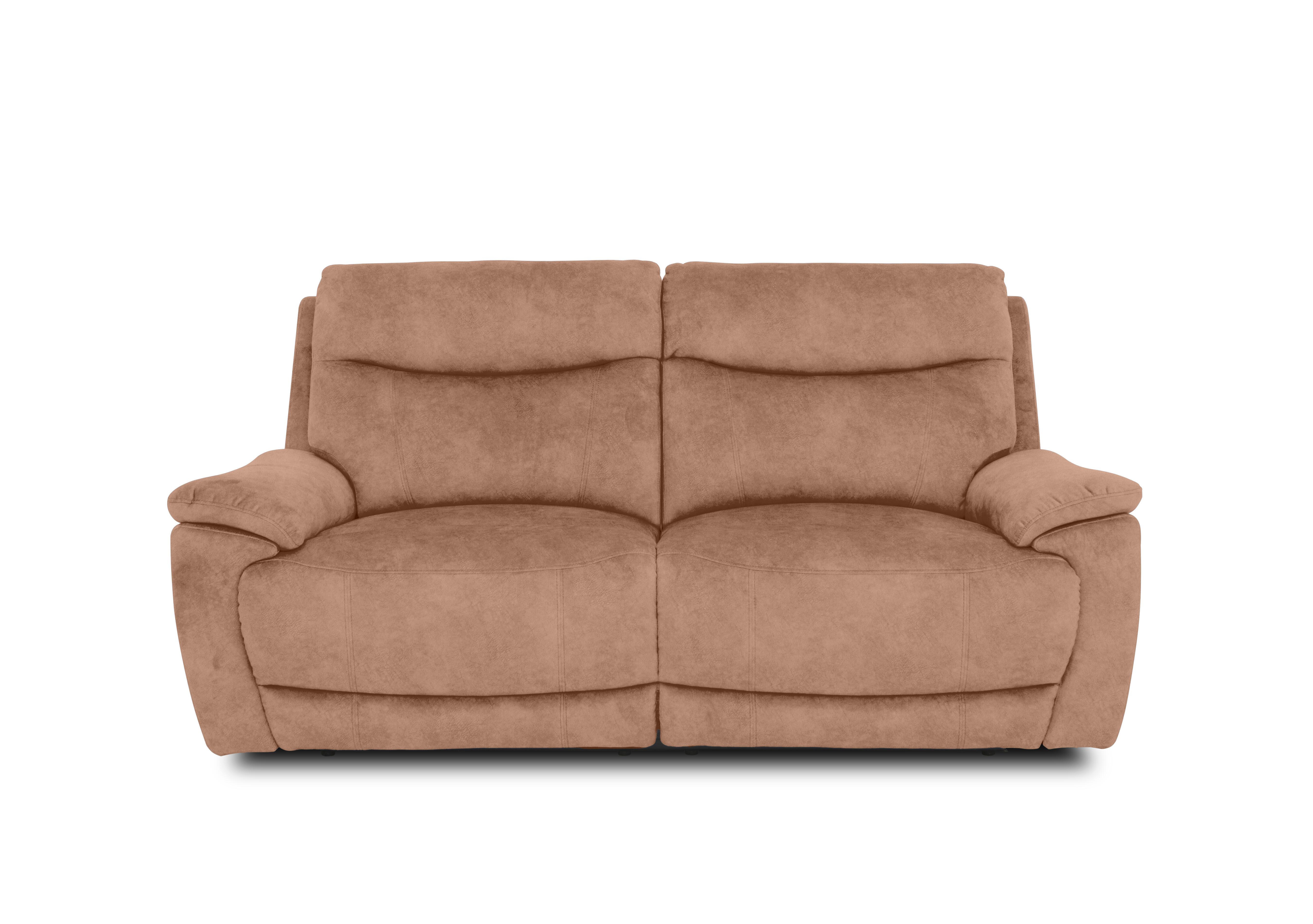 Sloane Fabric 3 Seater Power Recliner Sofa with Power Headrests in 43507 Dexter Sand on Furniture Village
