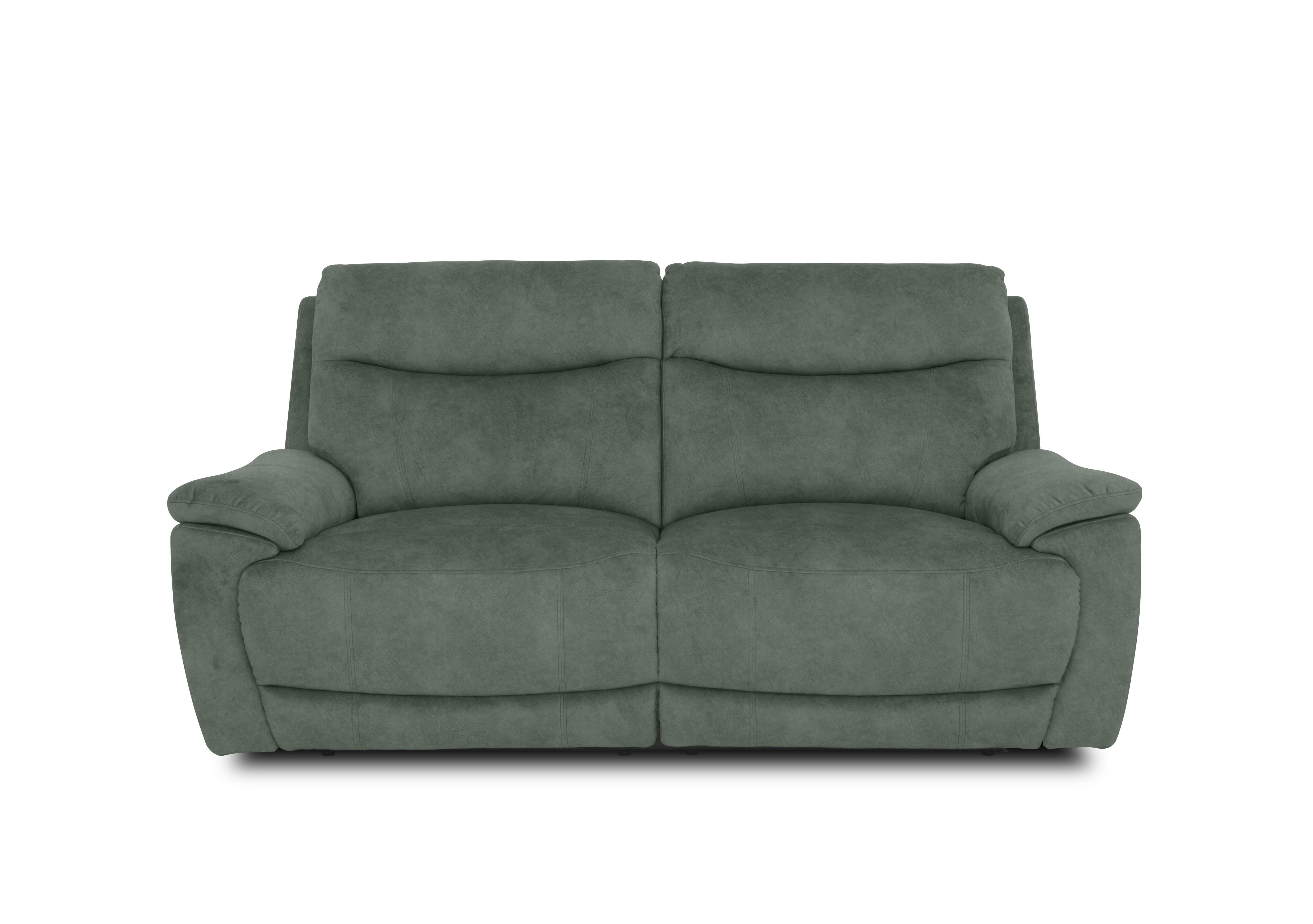 Sloane Fabric 3 Seater Power Recliner Sofa with Power Headrests in 43514 Dexter Fern on Furniture Village