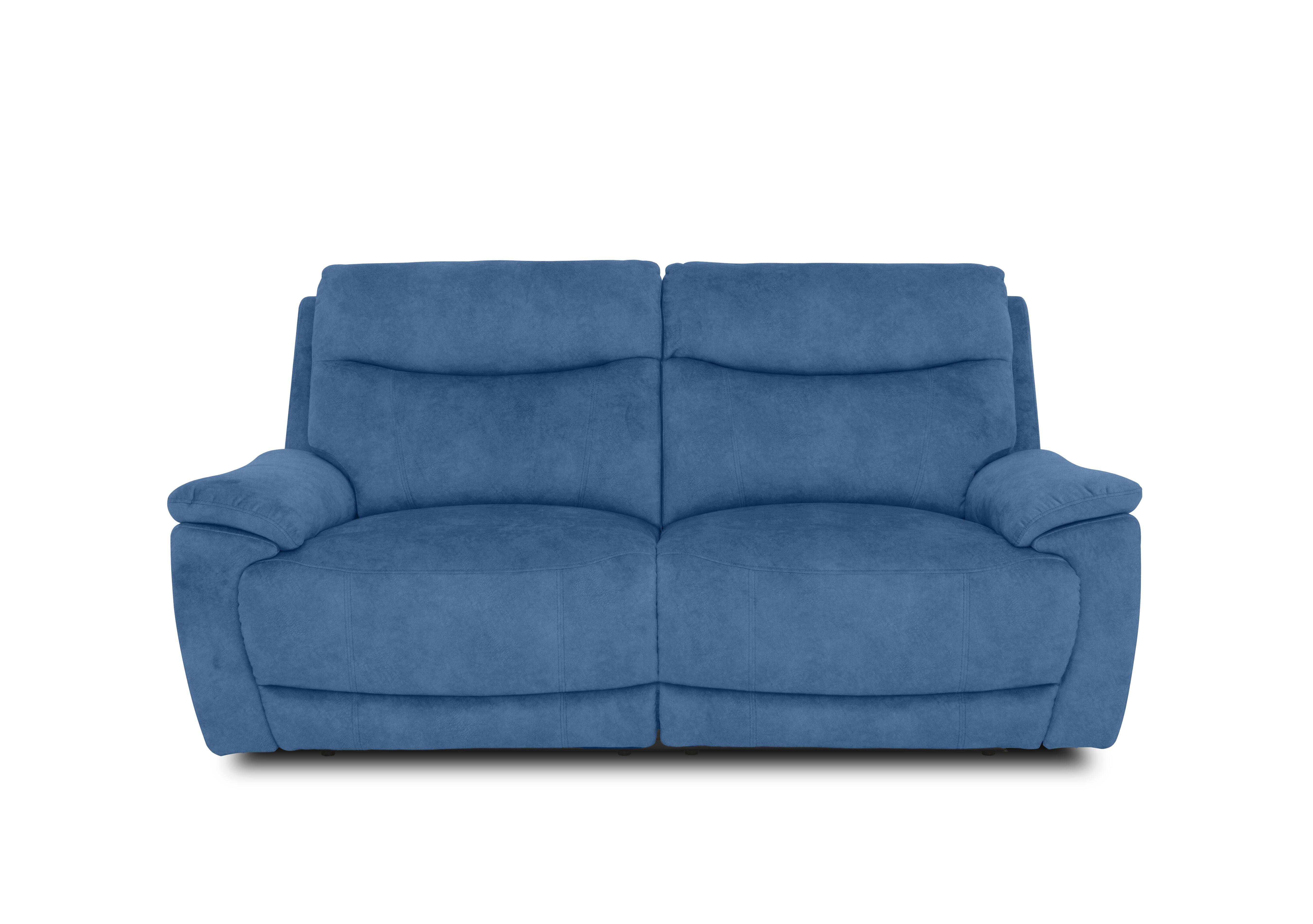 Sloane Fabric 3 Seater Power Recliner Sofa with Power Headrests in 43525 Dexter Wave on Furniture Village