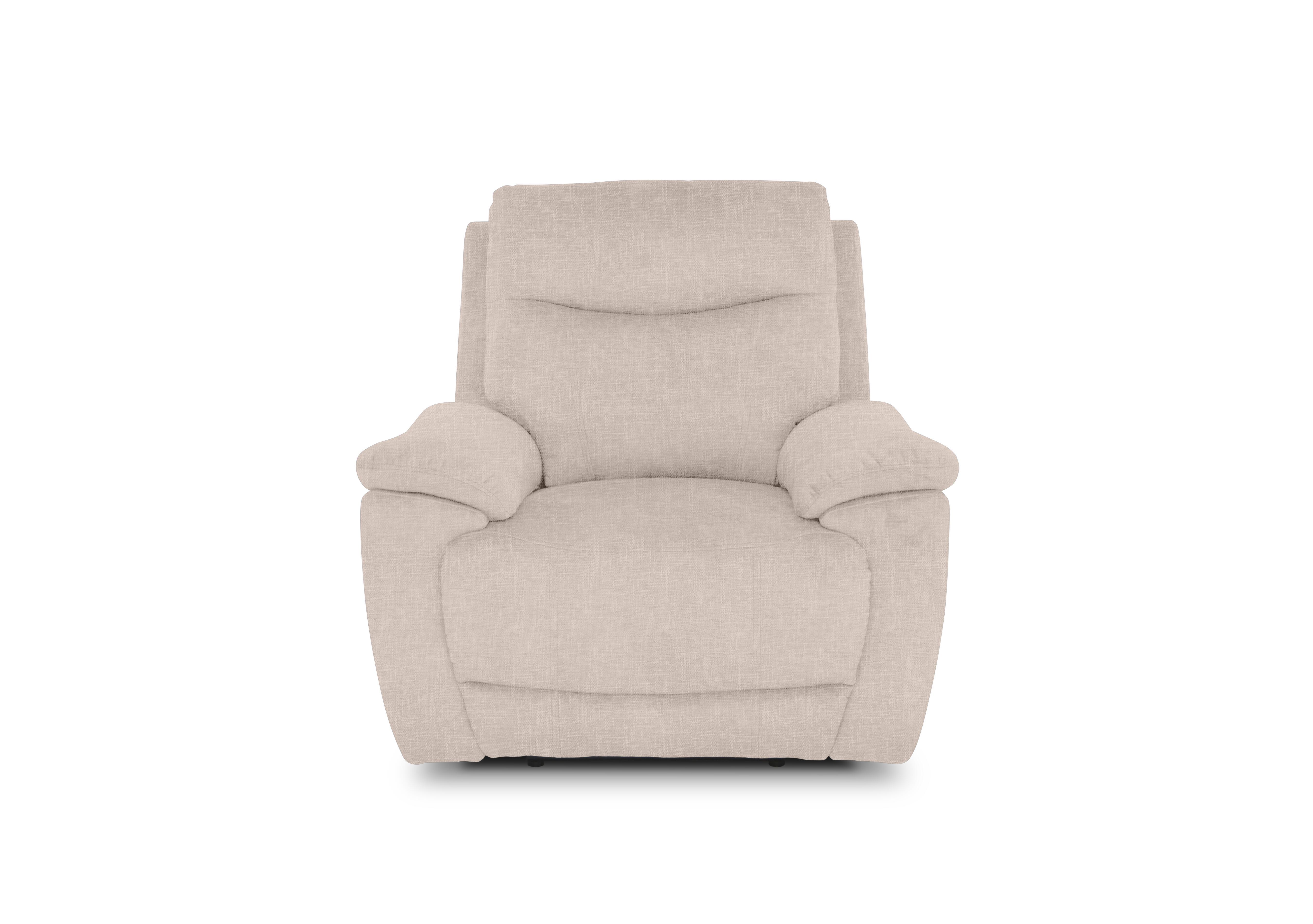 Sloane Fabric Power Recliner Chair with Power Headrest in 13445 Anivia Nature on Furniture Village