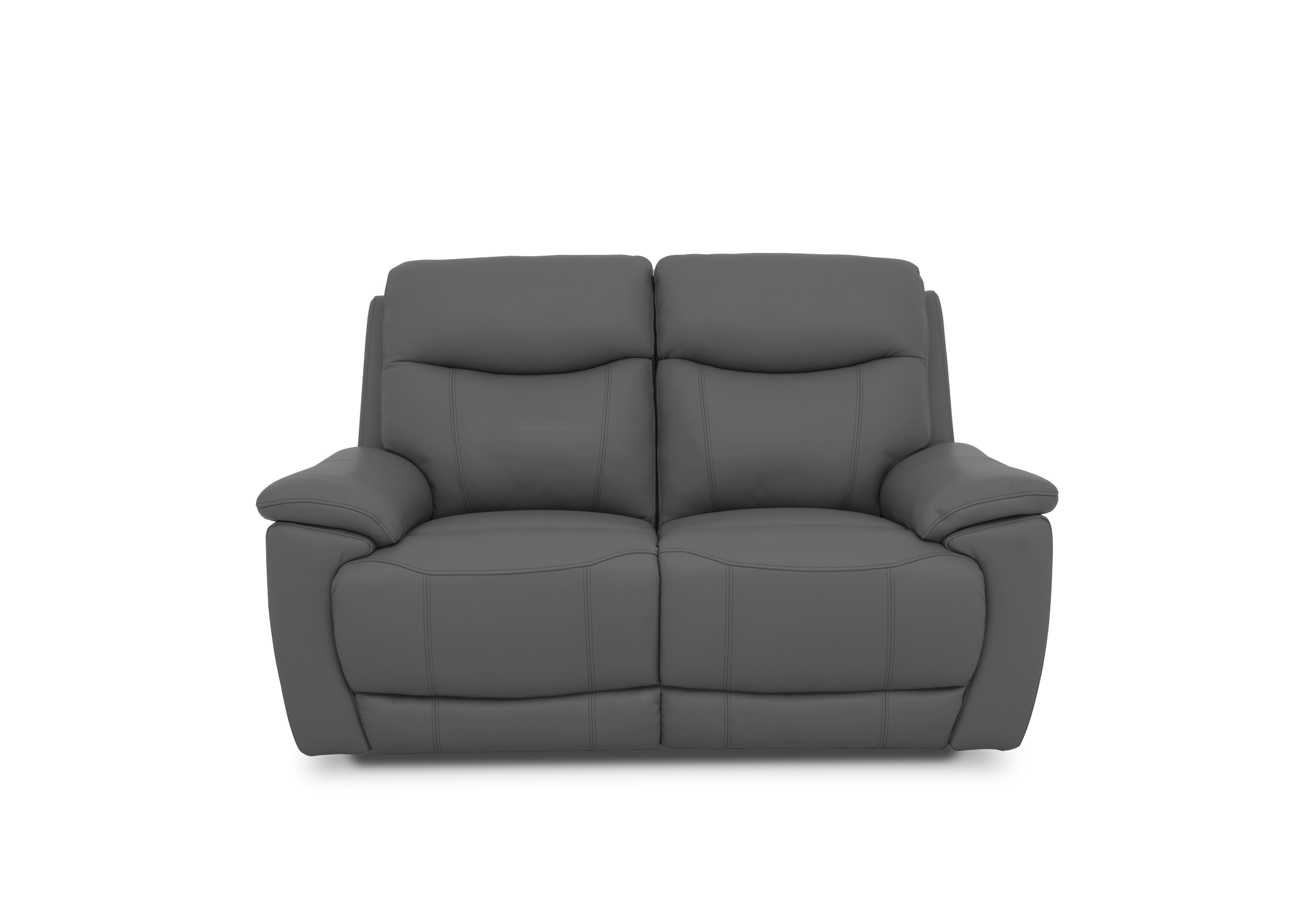 Sloane Leather 2 Seater Power Recliner Sofa with Power Headrests in Cat-40/15 Elephant on Furniture Village