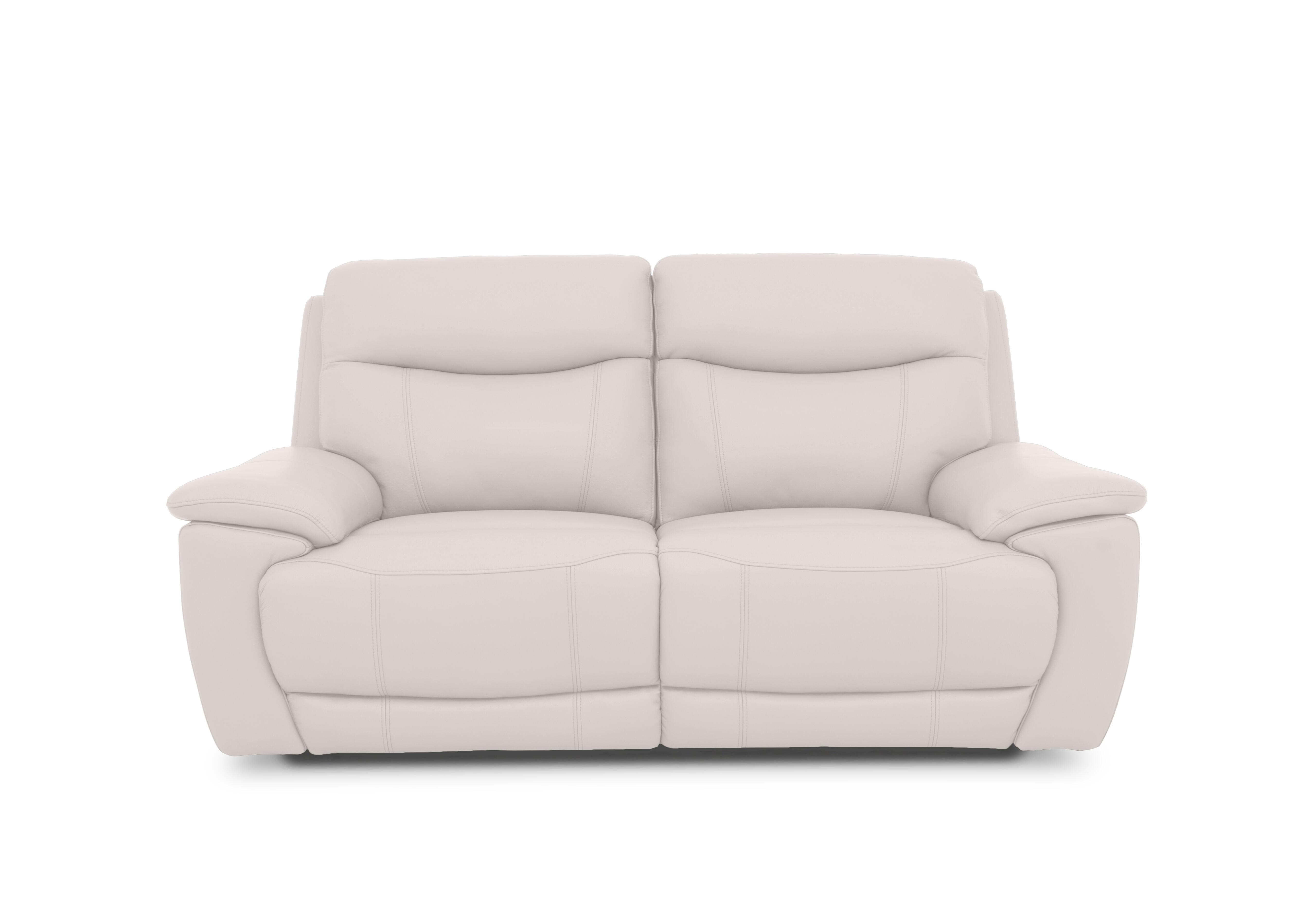 Sloane Leather 3 Seater Power Recliner Sofa with Power Headrests in Cat-40/13 Cotton on Furniture Village