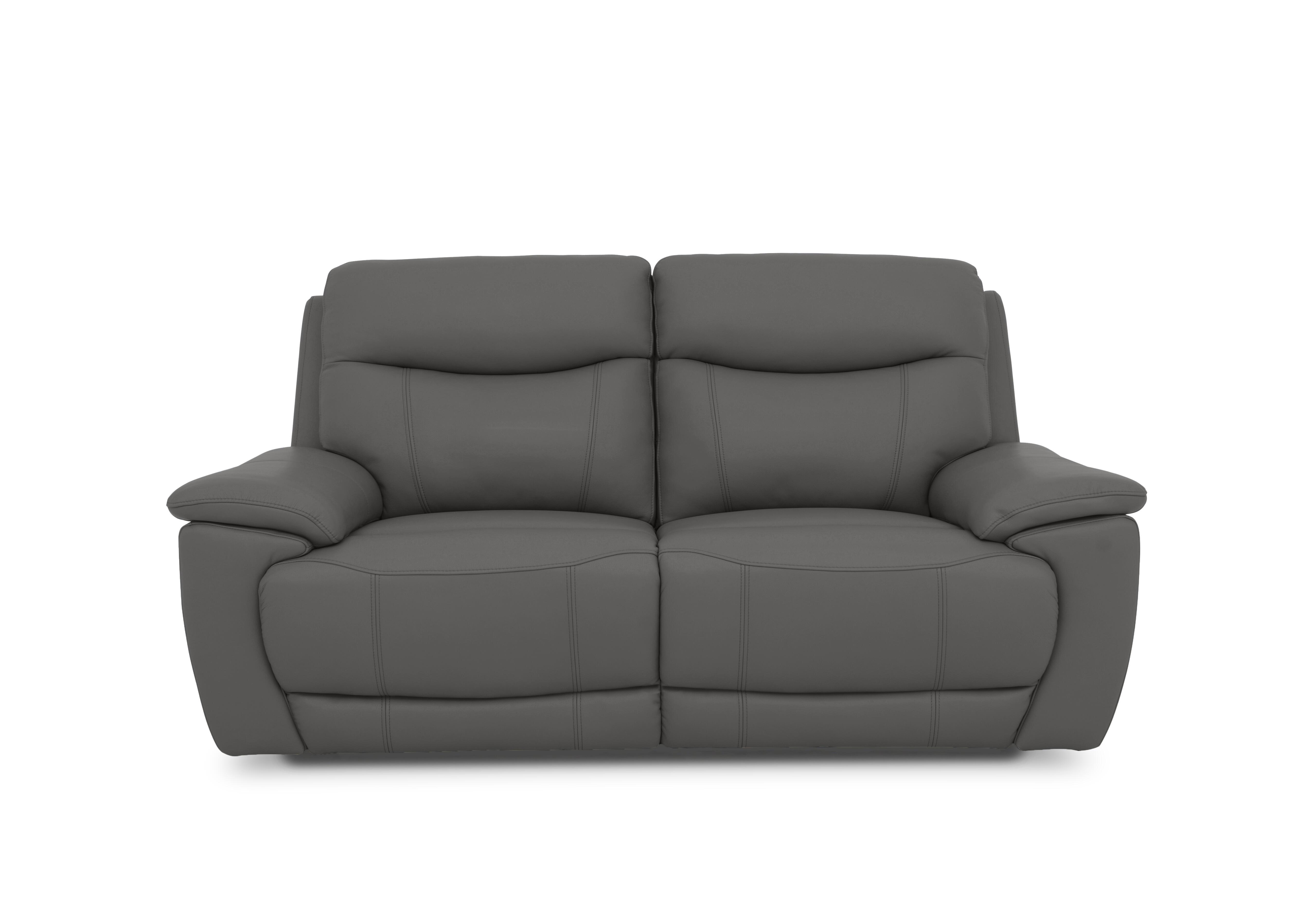 Sloane Leather 3 Seater Power Recliner Sofa with Power Headrests in Cat-40/15 Elephant on Furniture Village