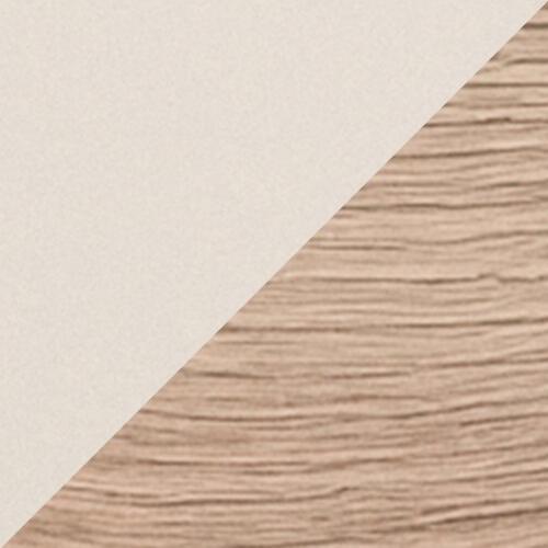 Tullio 250cm 5 Door Hinged Wardrobe in Nordic Oak-Champagne on Furniture Village