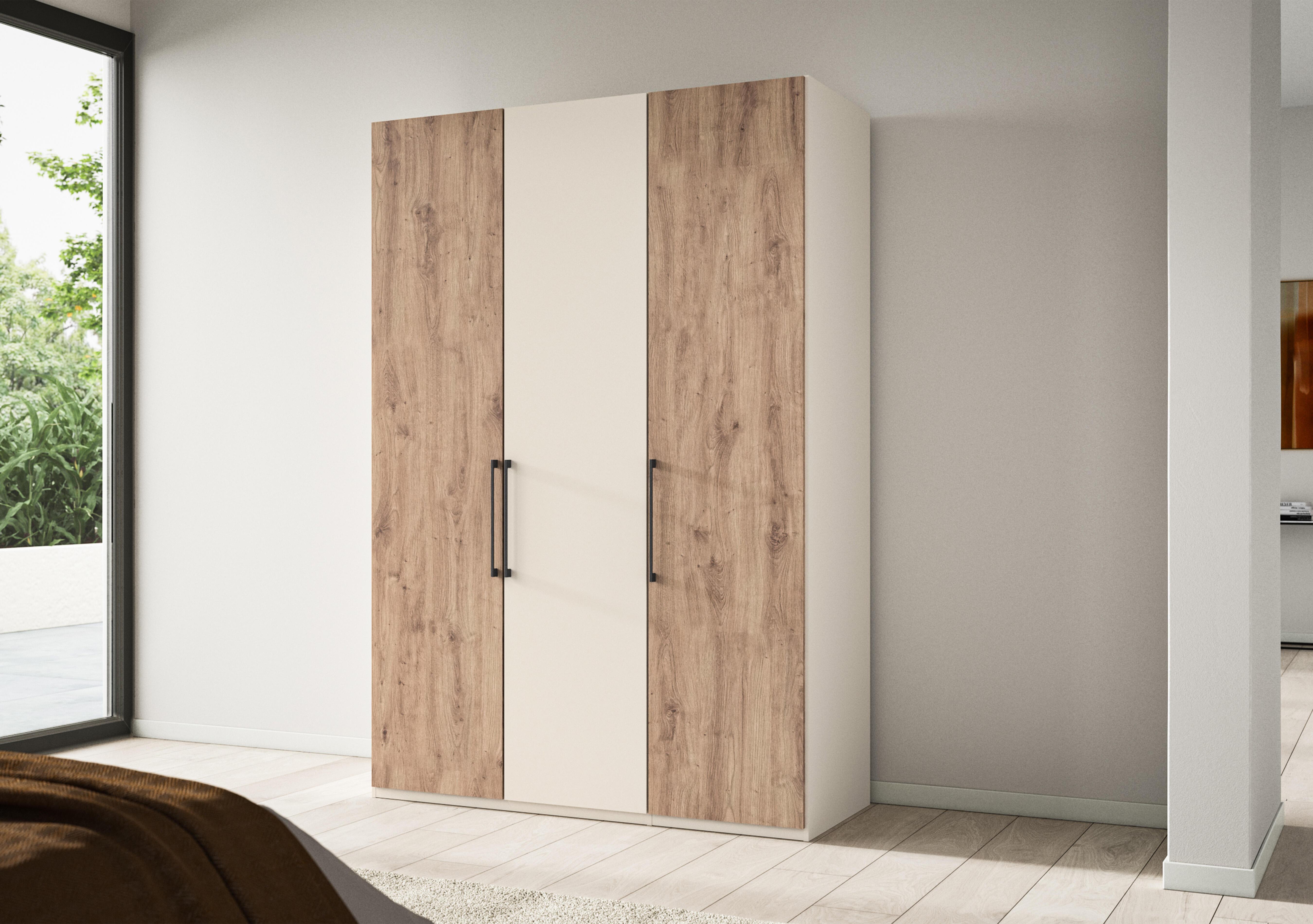 Tullio 150cm 3 Door Hinged Wardrobe in  on Furniture Village