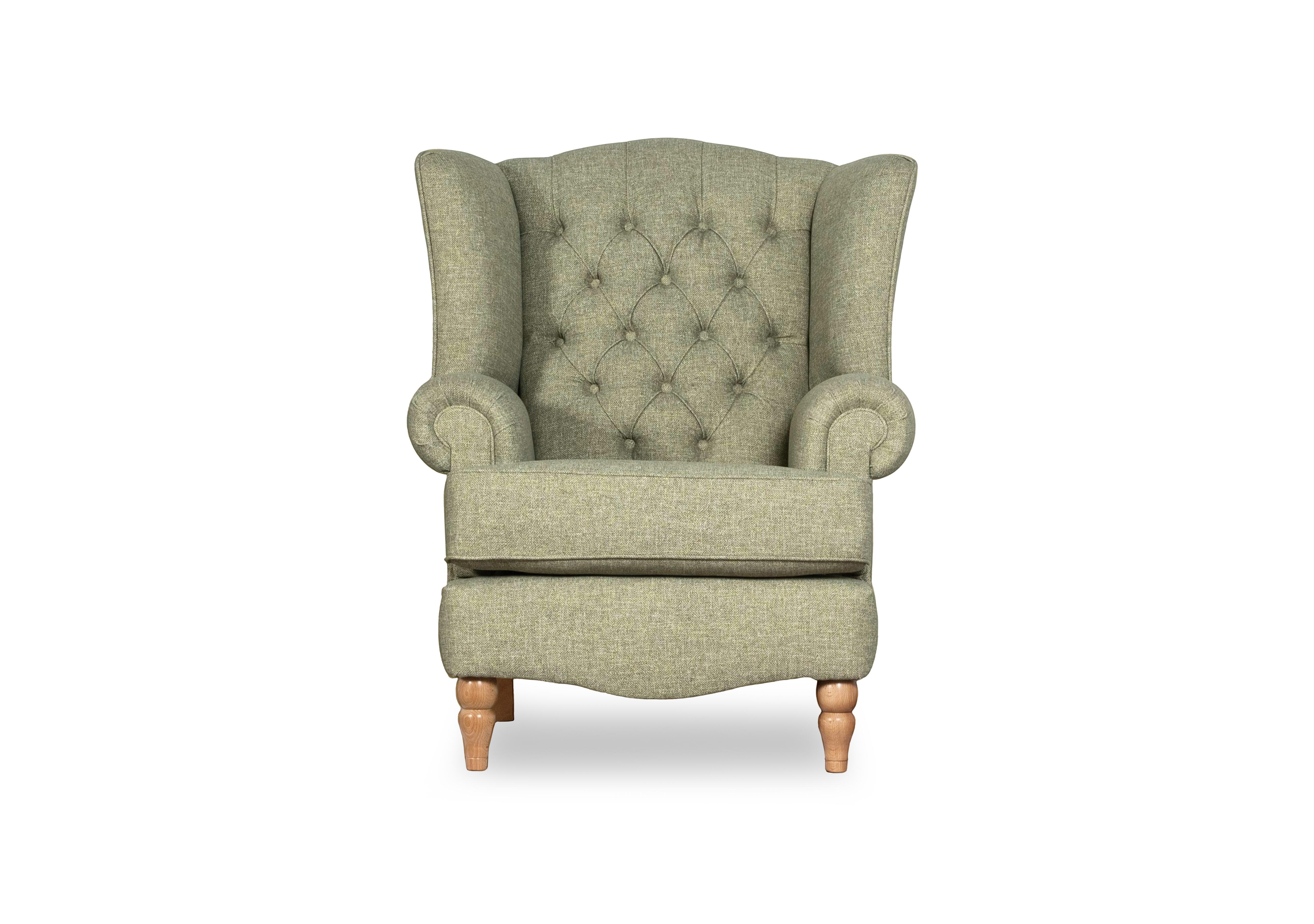 Poppy Winged Chair in Fern on Furniture Village