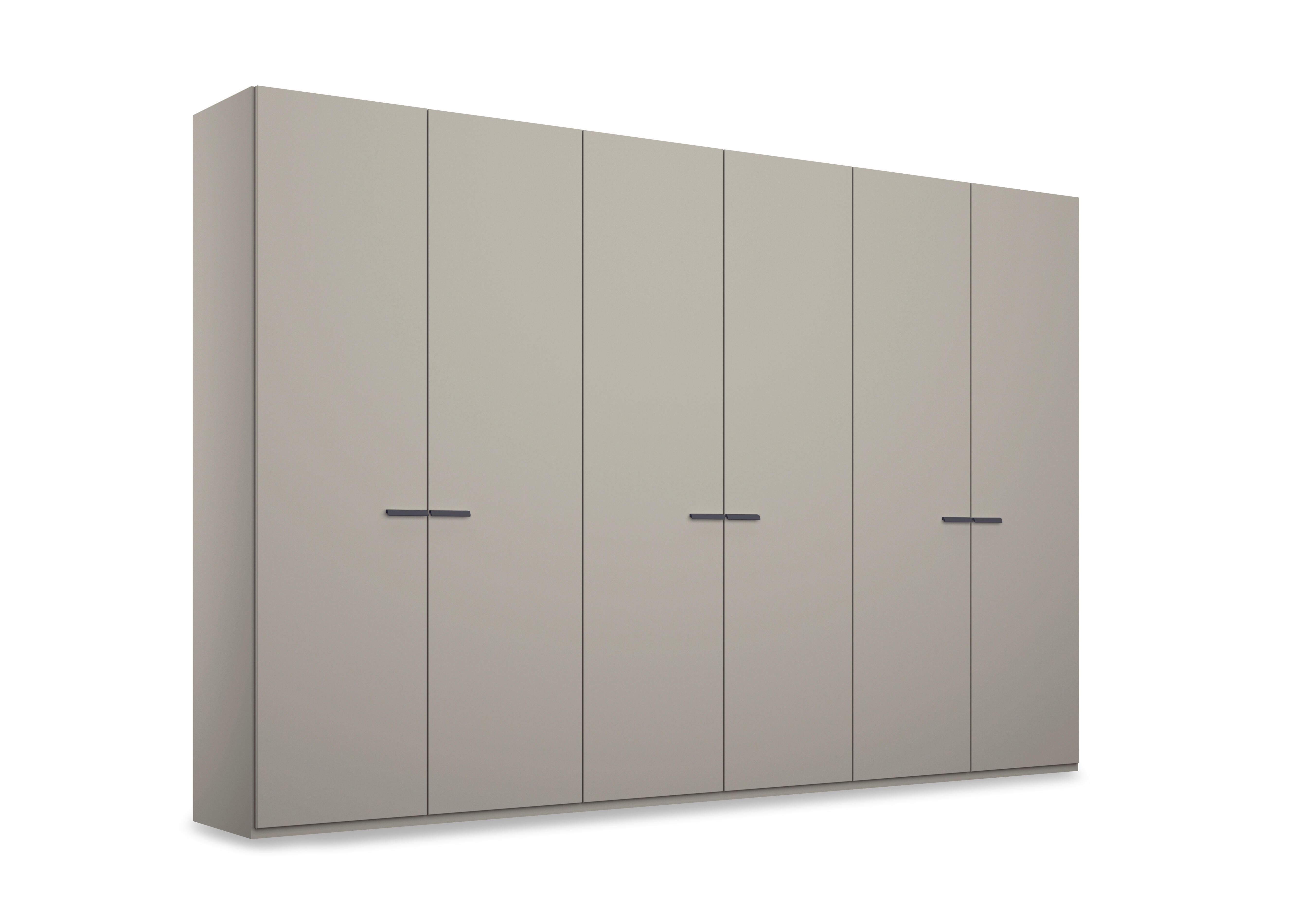 Dante 301cm 6 Door Hinged Décor Wardrobe in  on Furniture Village