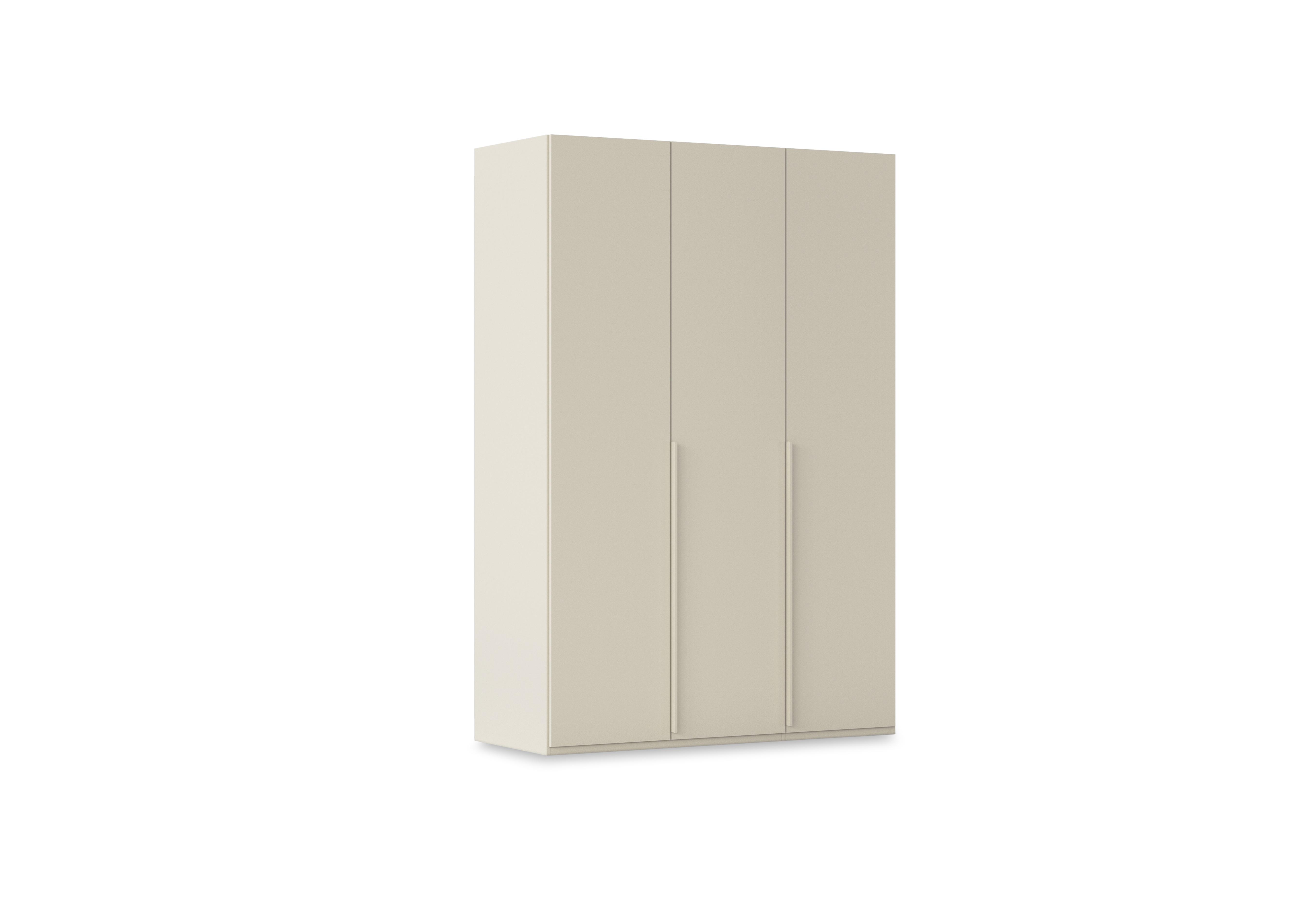 Haven 151cm 3 Door Hinged Wardrobe with Décor Doors in Acd3l  Champagne Champagne Frn on Furniture Village