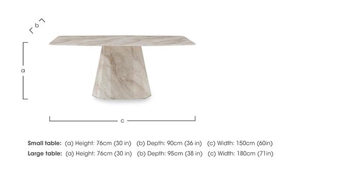 Elegante Dining Table in  on Furniture Village