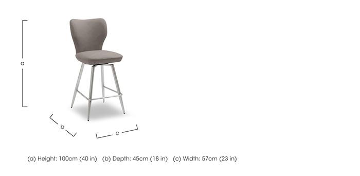 Elegante Bar Stool in  on Furniture Village