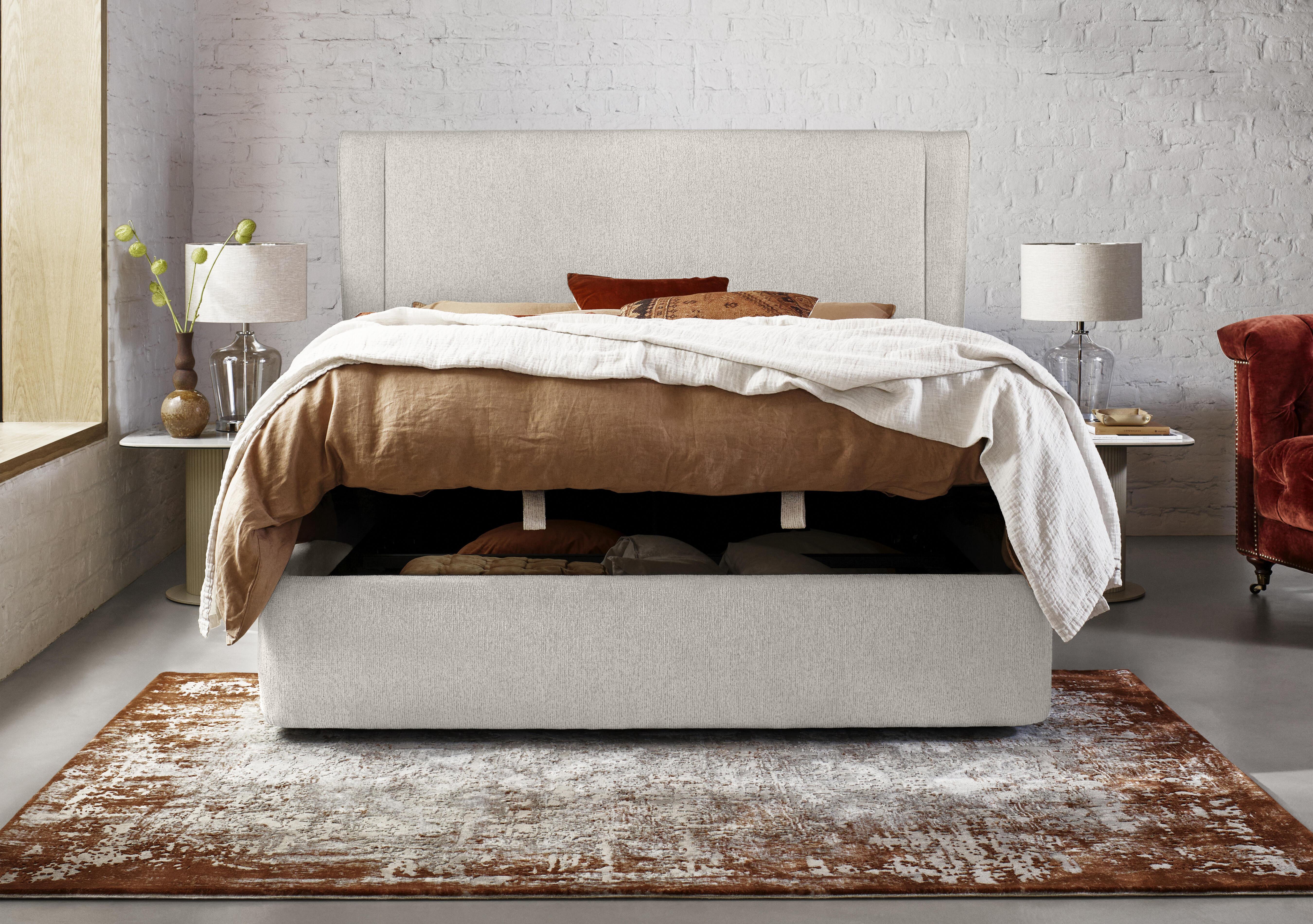 Dior Manual End Ottoman Bed Frame in  on Furniture Village
