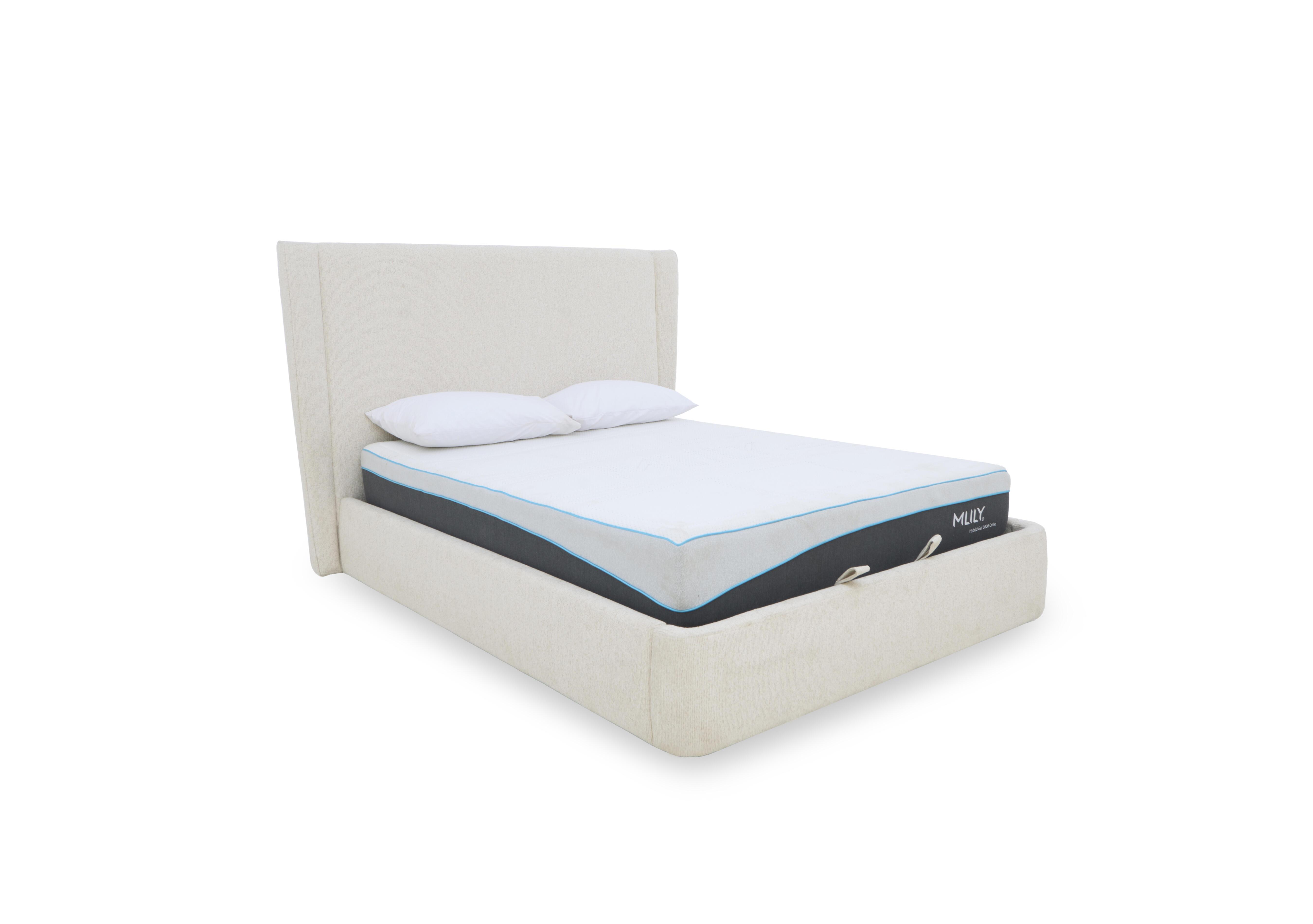 Dior End Ottoman Bed Frame in Atlas Stone on Furniture Village
