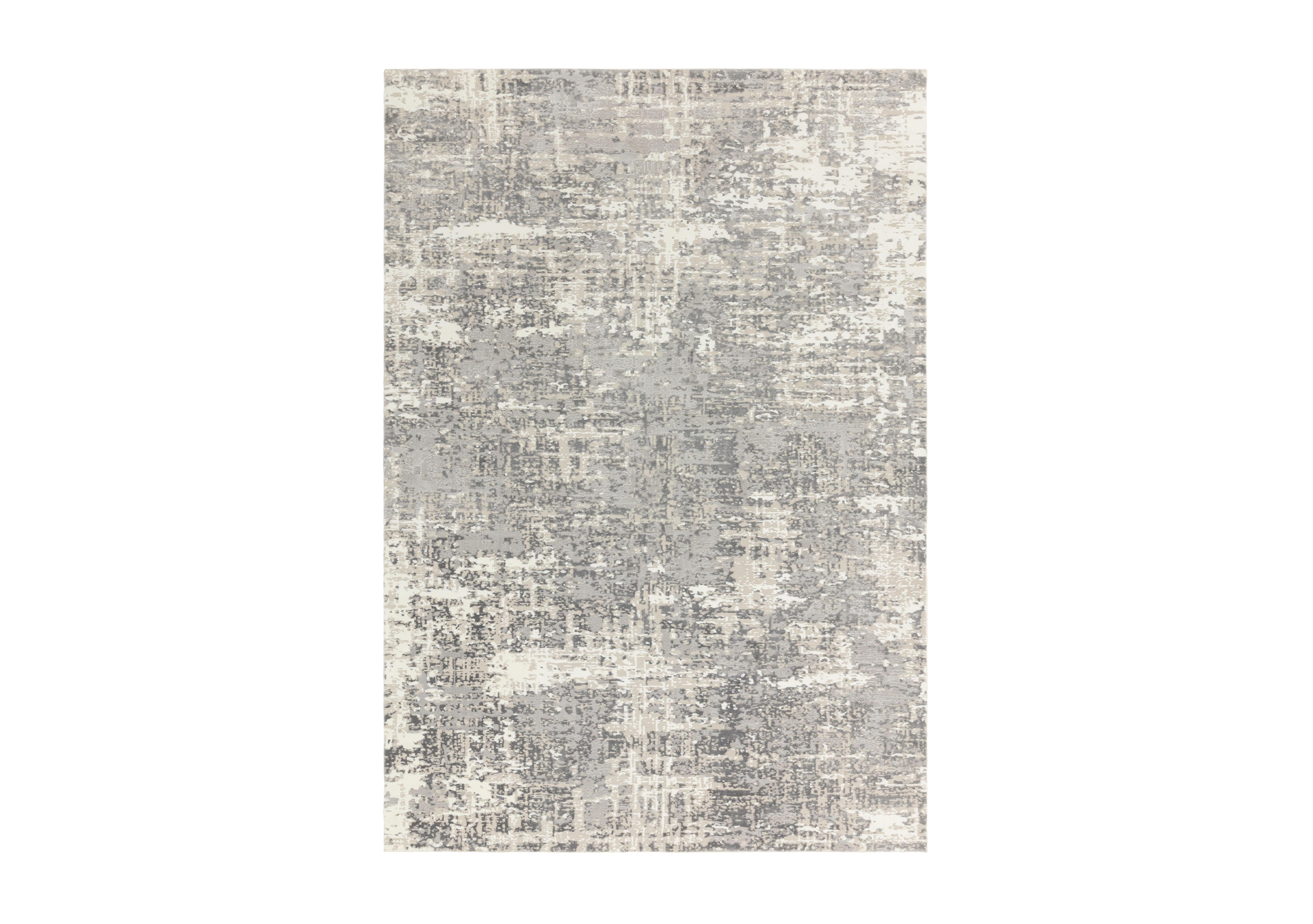 Syra Rug in Silver on Furniture Village