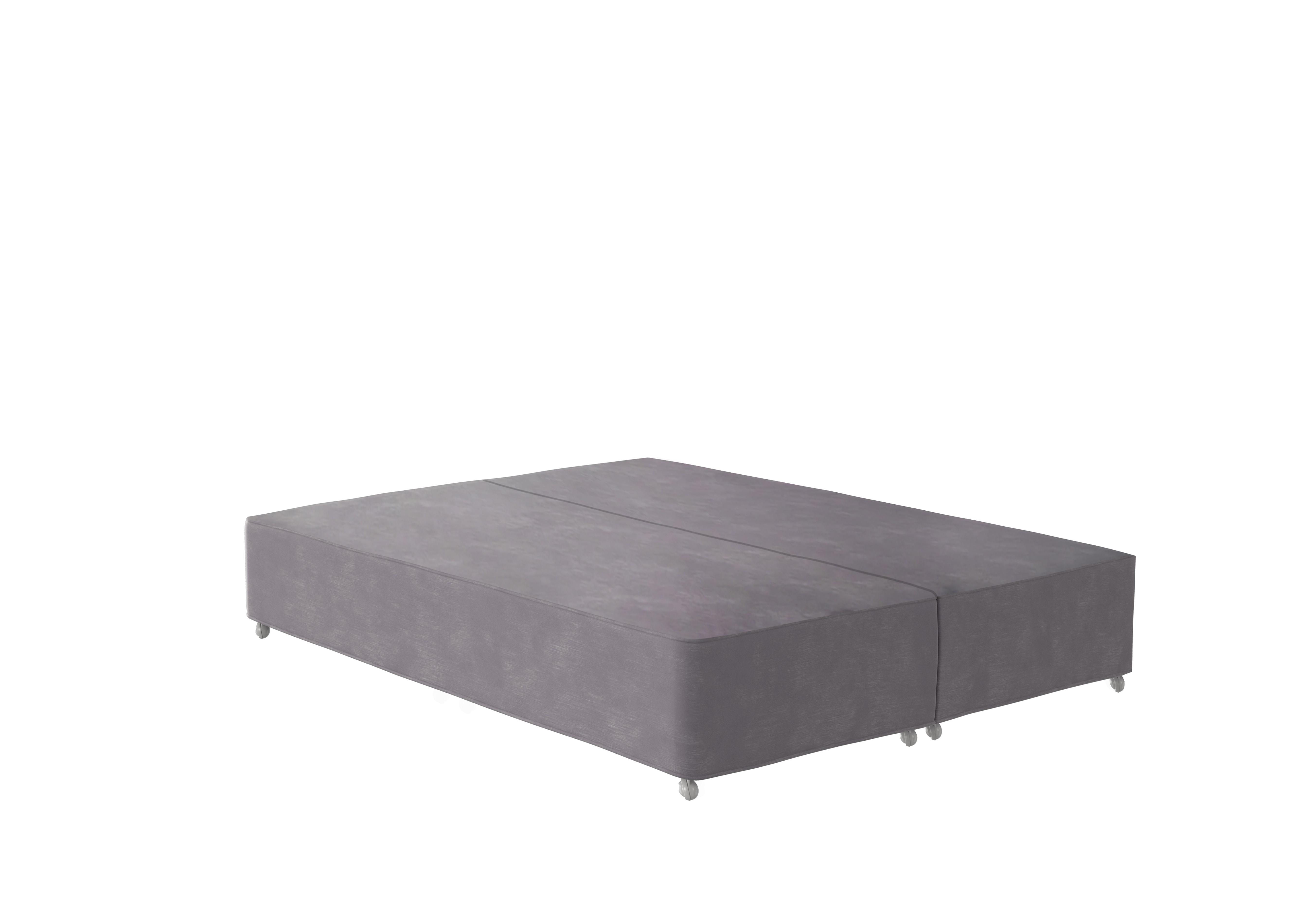 De Luxe Divan Base in 4067 Lovely Armour on Furniture Village