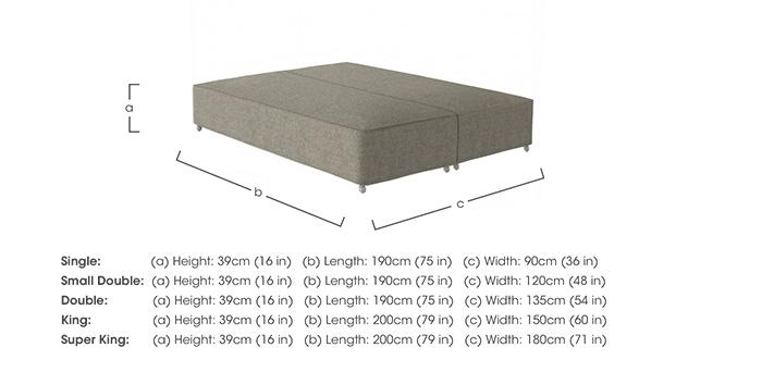 Prestige Divan Base in  on Furniture Village