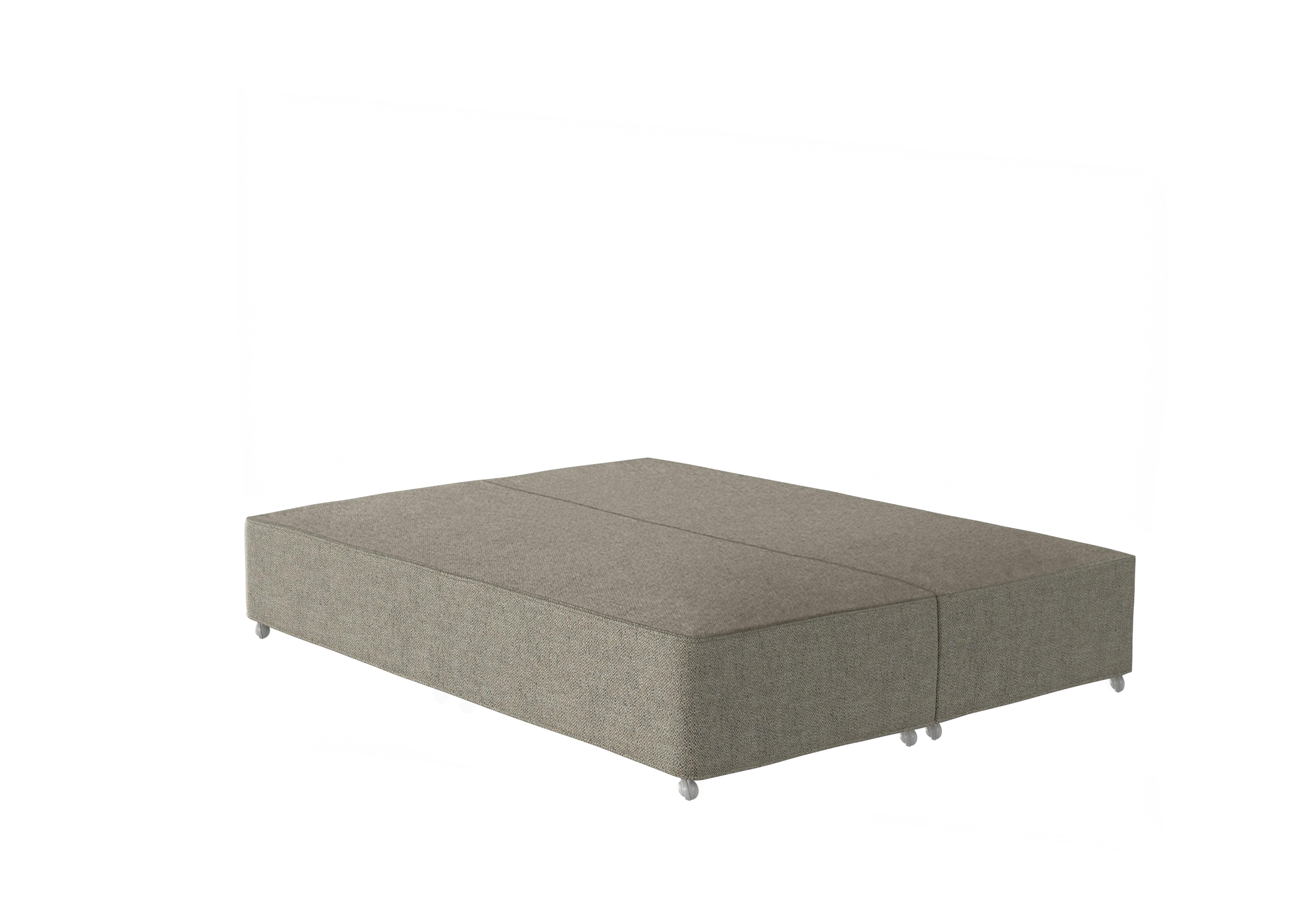 Viceroy Divan Base in 2150 Boucle Stone on Furniture Village