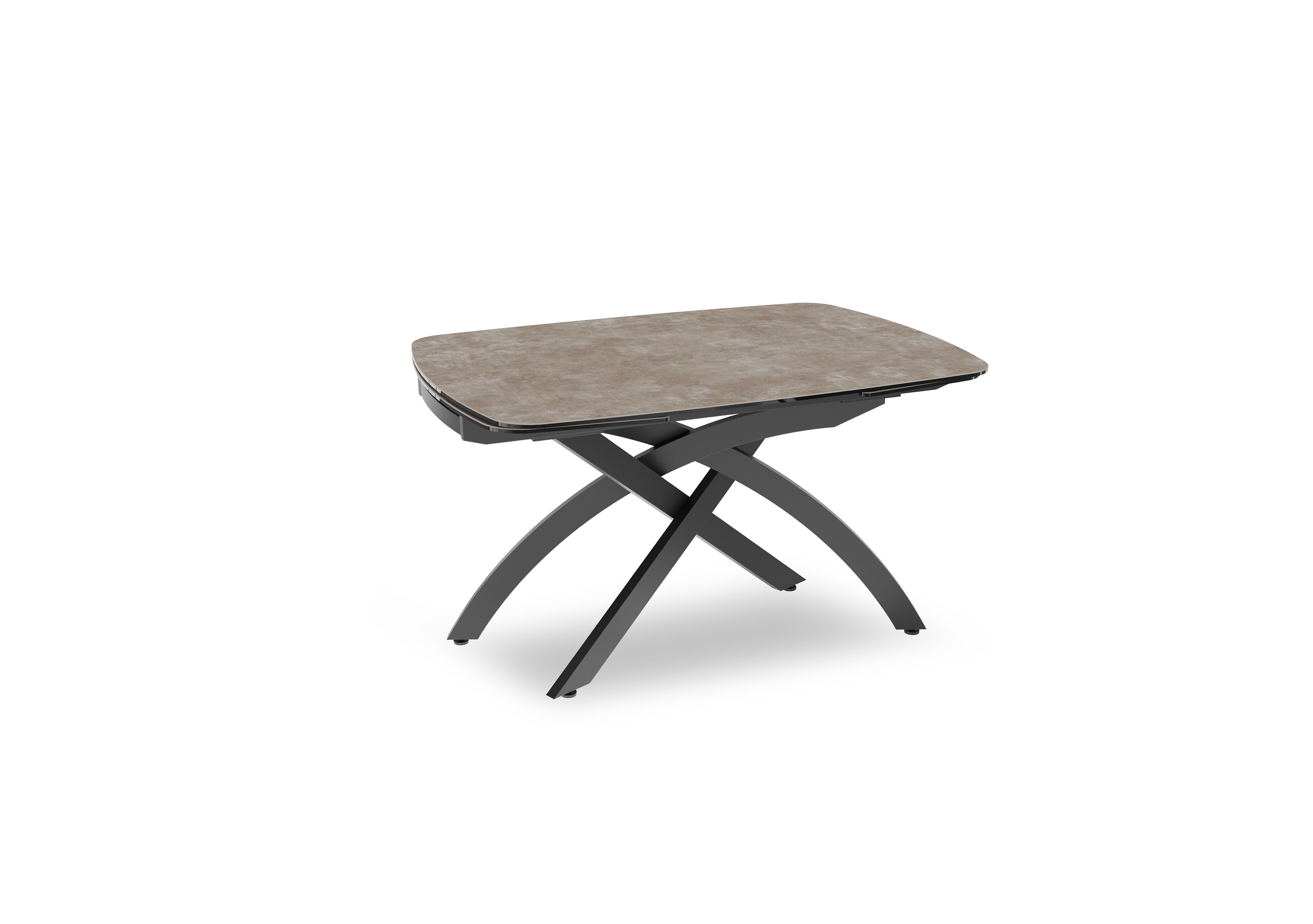 Rafa Draw Leaf Extending Dining Table in Argile on Furniture Village