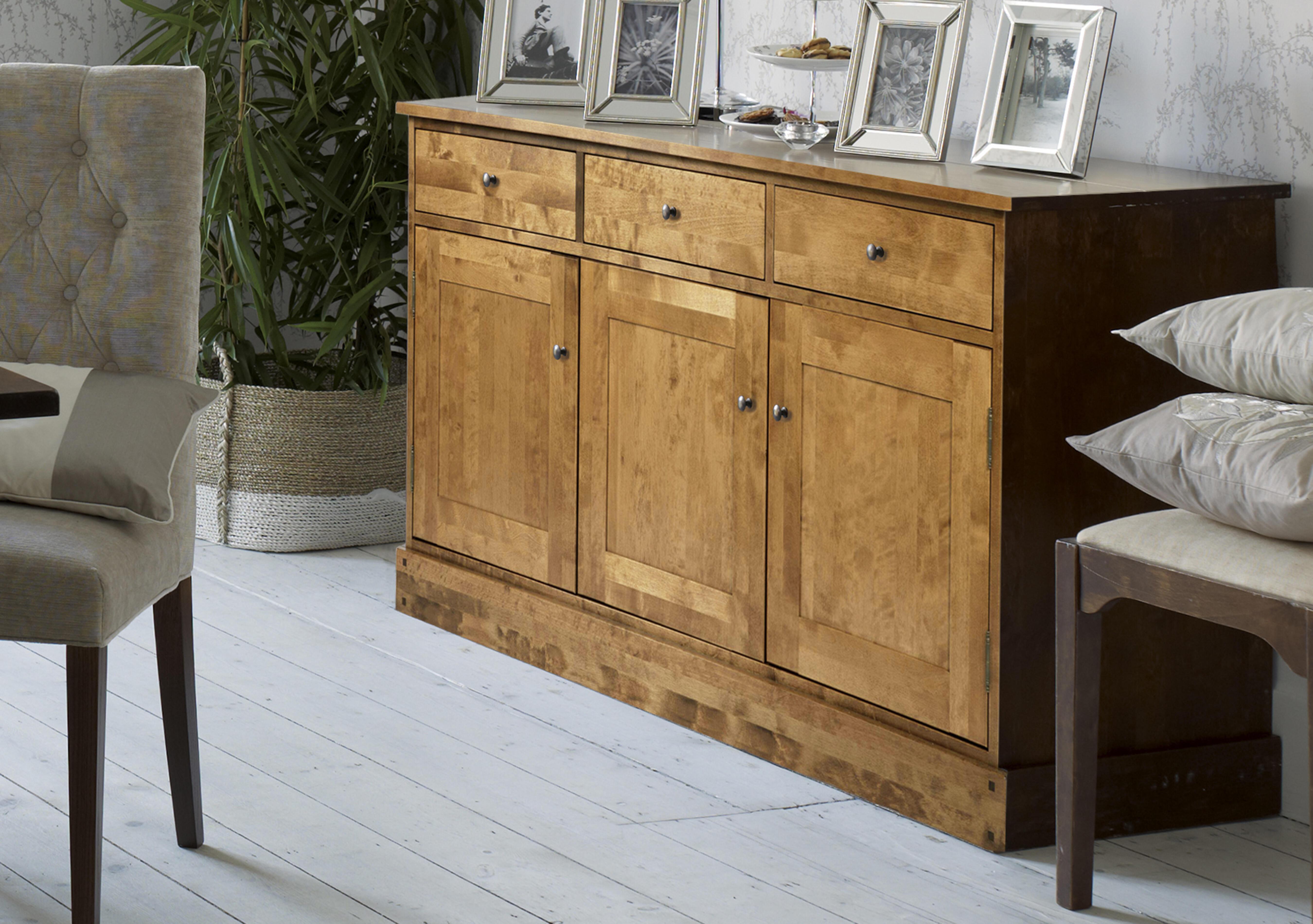 Garrat 3 Door 3 Drawer Sideboard in  on Furniture Village