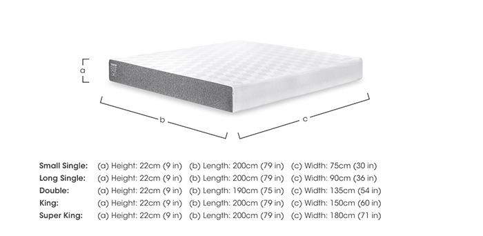 Ease 22cm Mattress in  on Furniture Village
