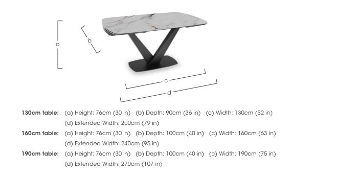 Julio Draw Leaf Extending Table in  on Furniture Village
