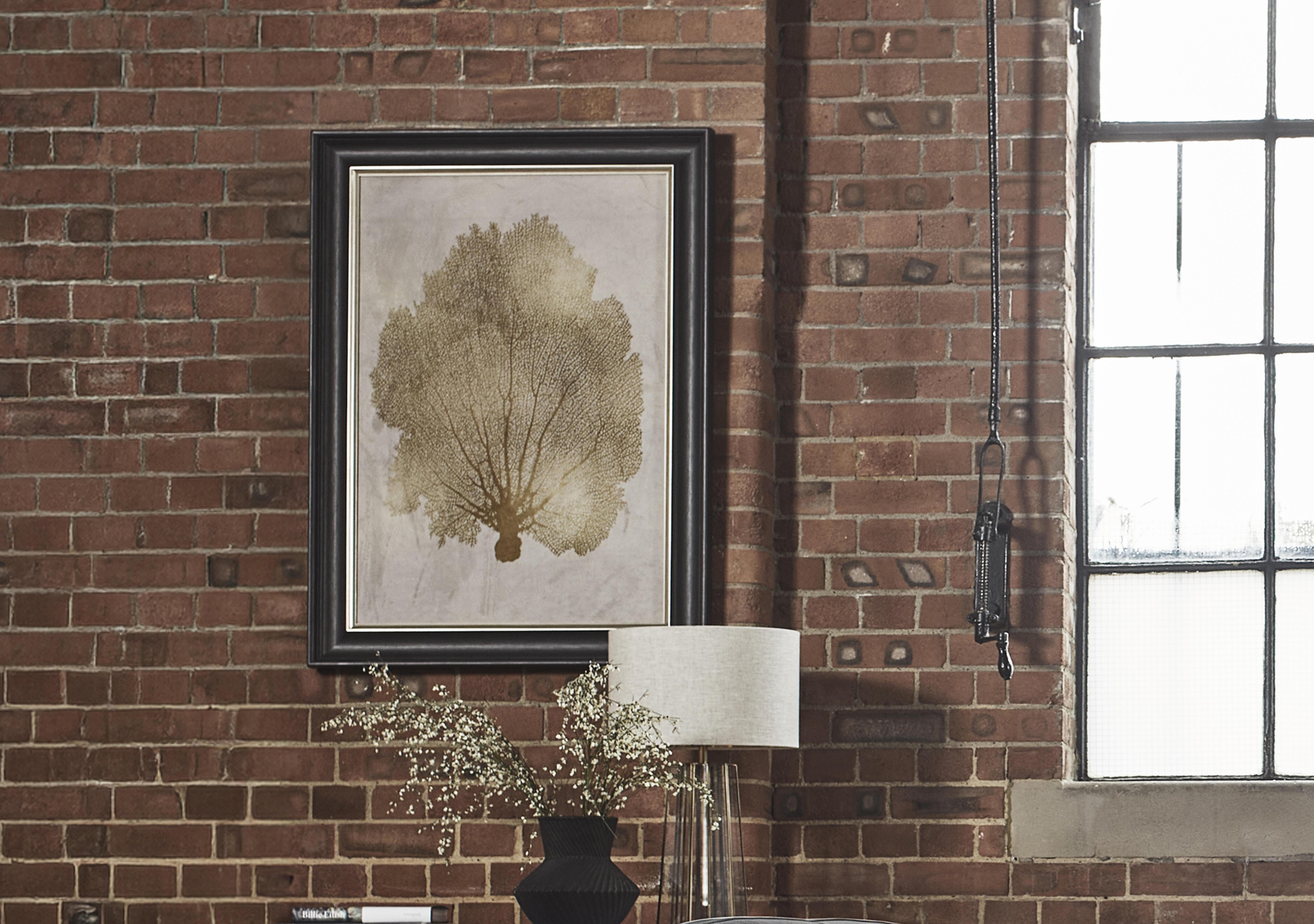 Gold Leaf 1 Framed Picture in  on Furniture Village