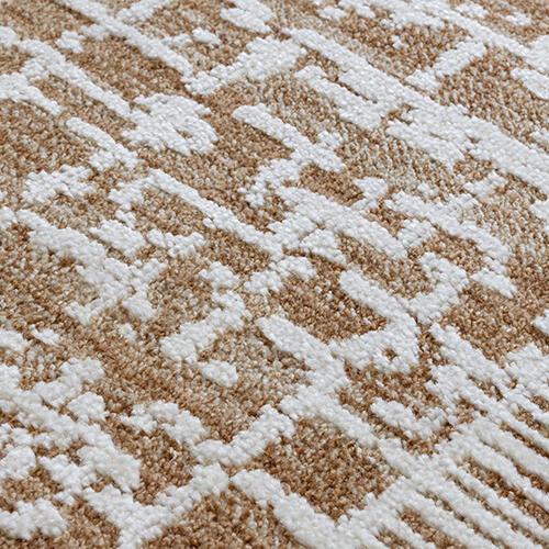 Lumora Rug in Terracotta on Furniture Village