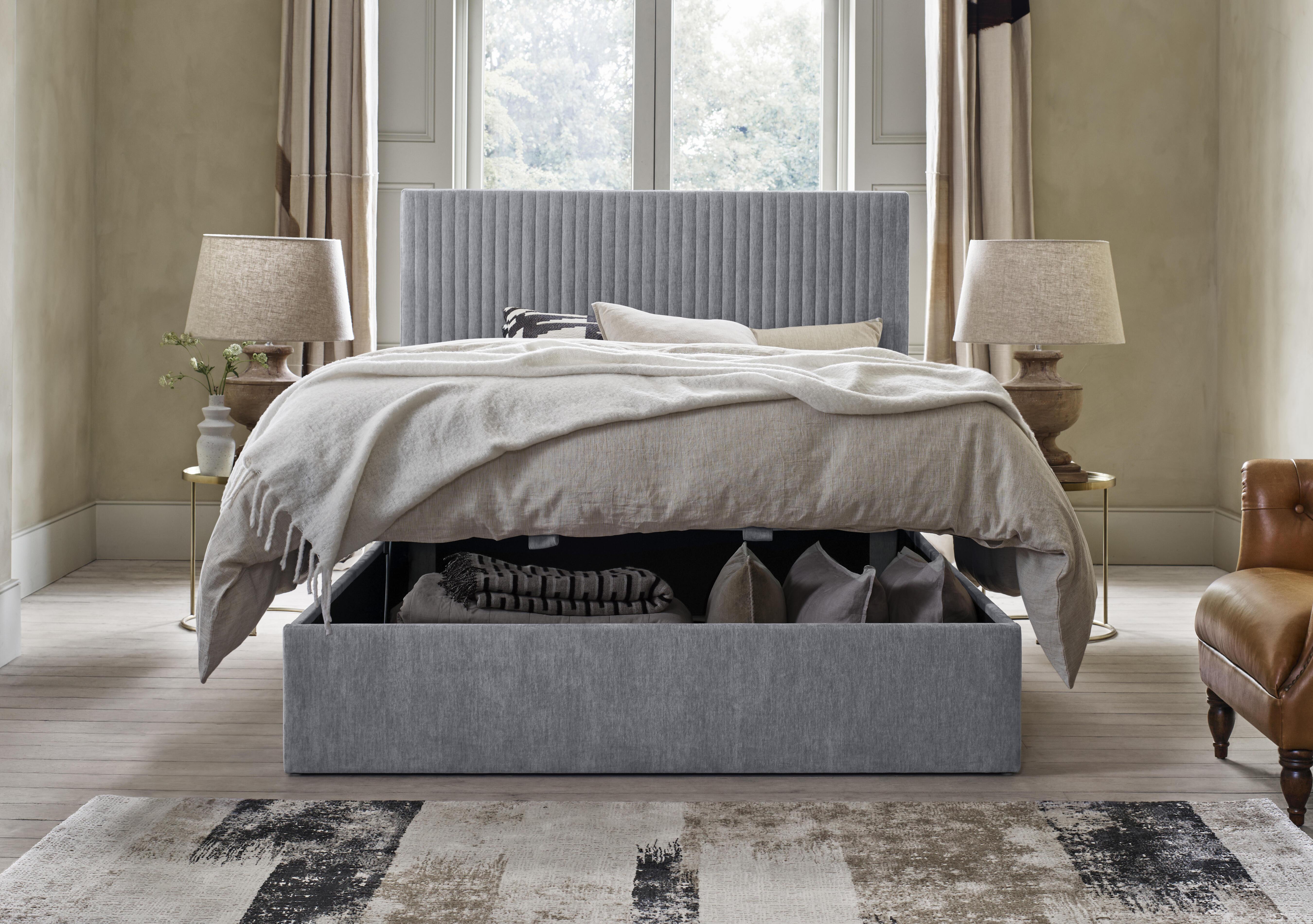 Veron Manual End Lift Ottoman Bed Frame in  on Furniture Village