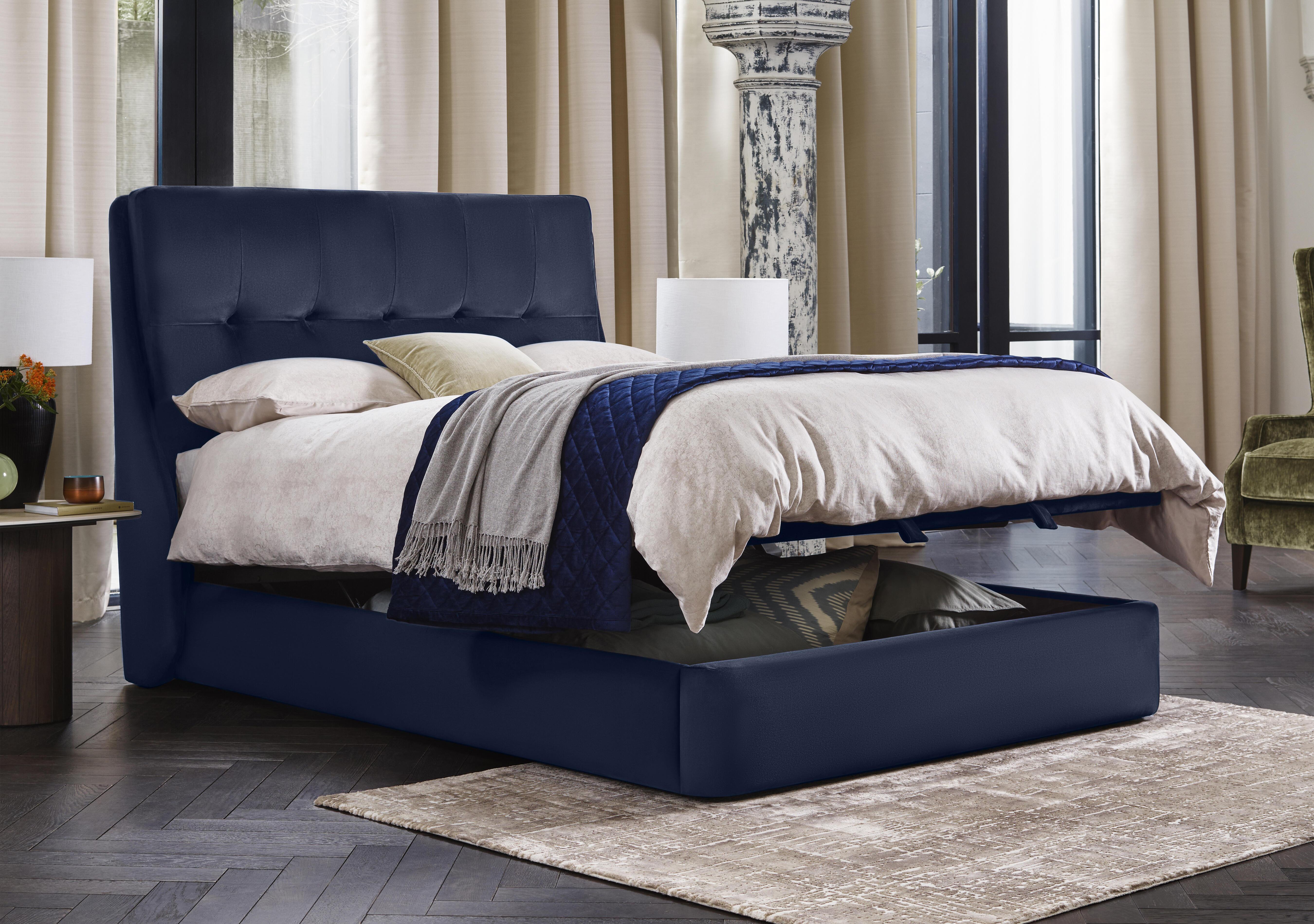 Zanetti End Lift Ottoman Bed Frame in  on Furniture Village