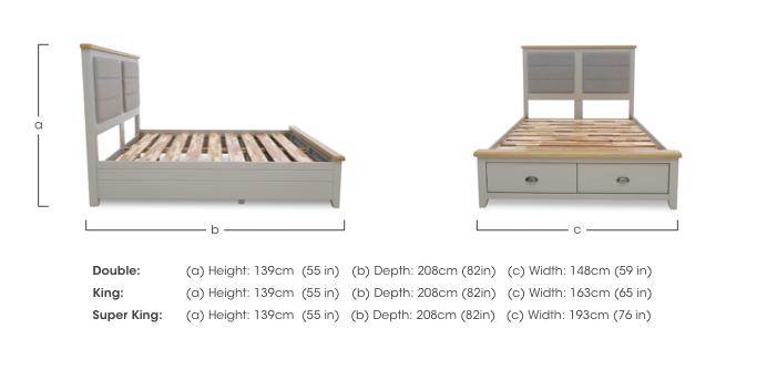 Hartley Bed Frame in  on Furniture Village