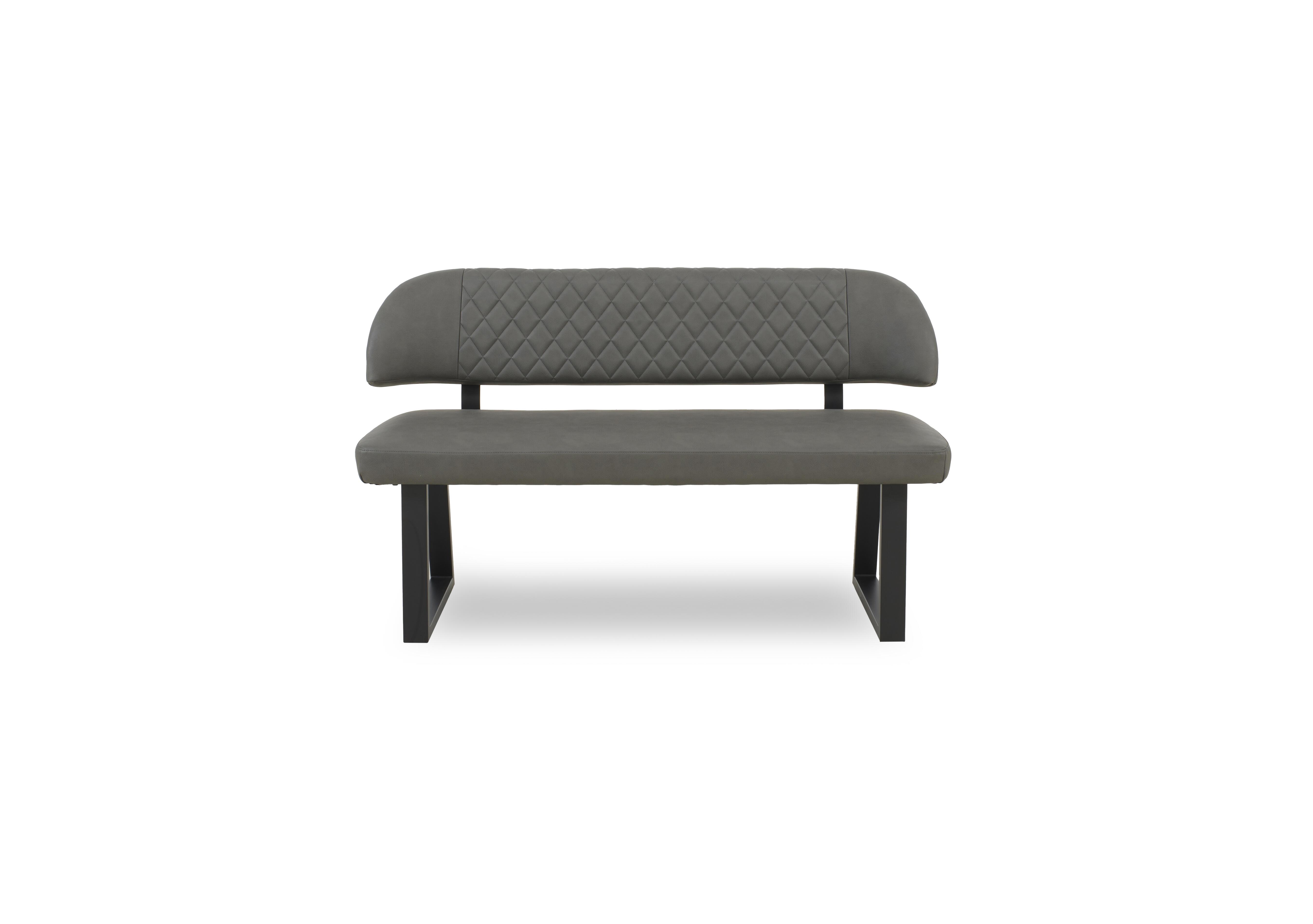 Venus High Back Dining Bench in Grey on Furniture Village