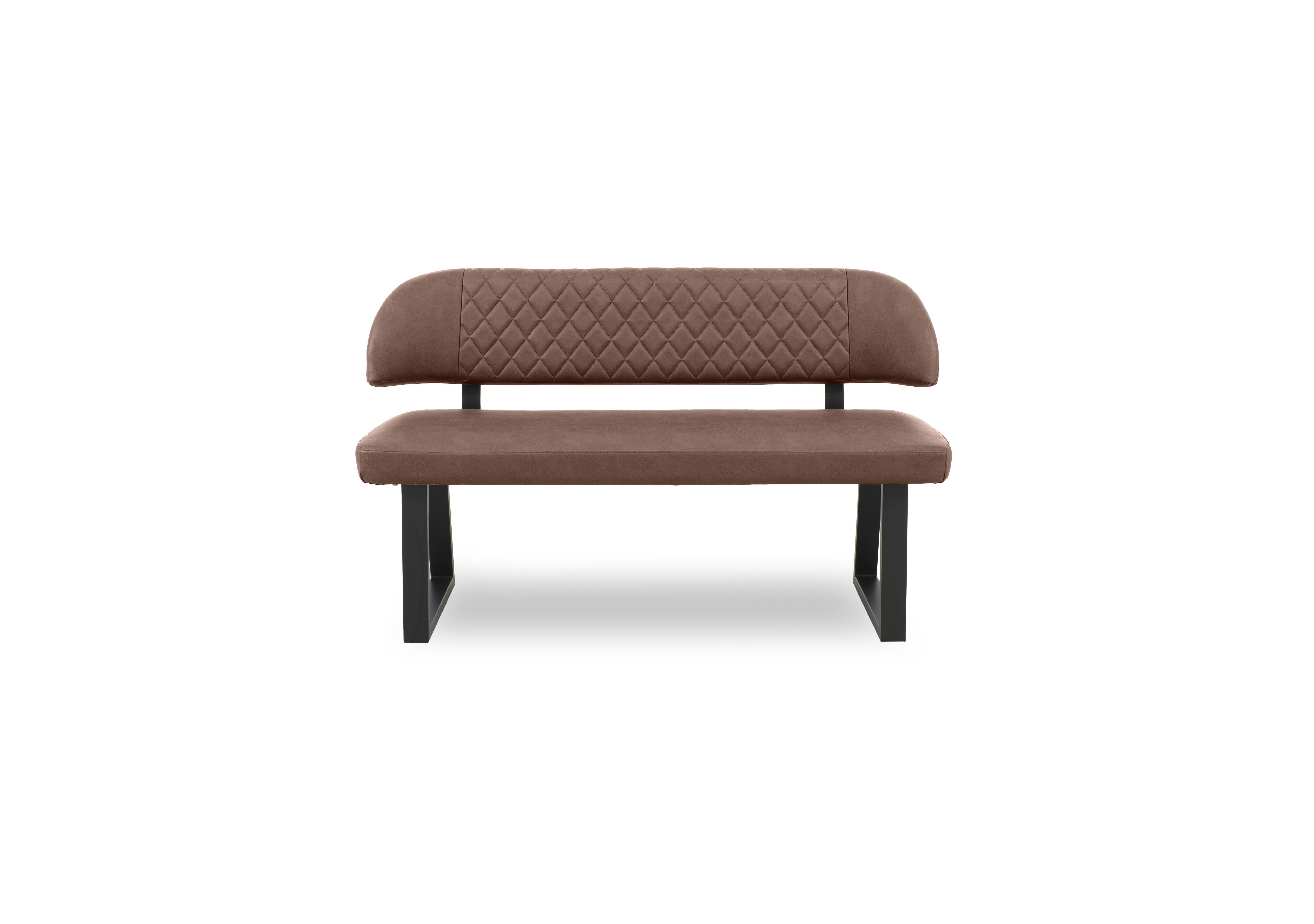 Venus High Back Dining Bench in Tan on Furniture Village