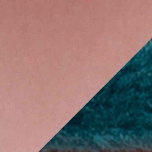 Madison Small Feather Cushion in Blush Teal on Furniture Village