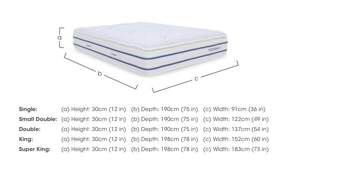 Hybrid Pro 3300 Mattress in  on Furniture Village