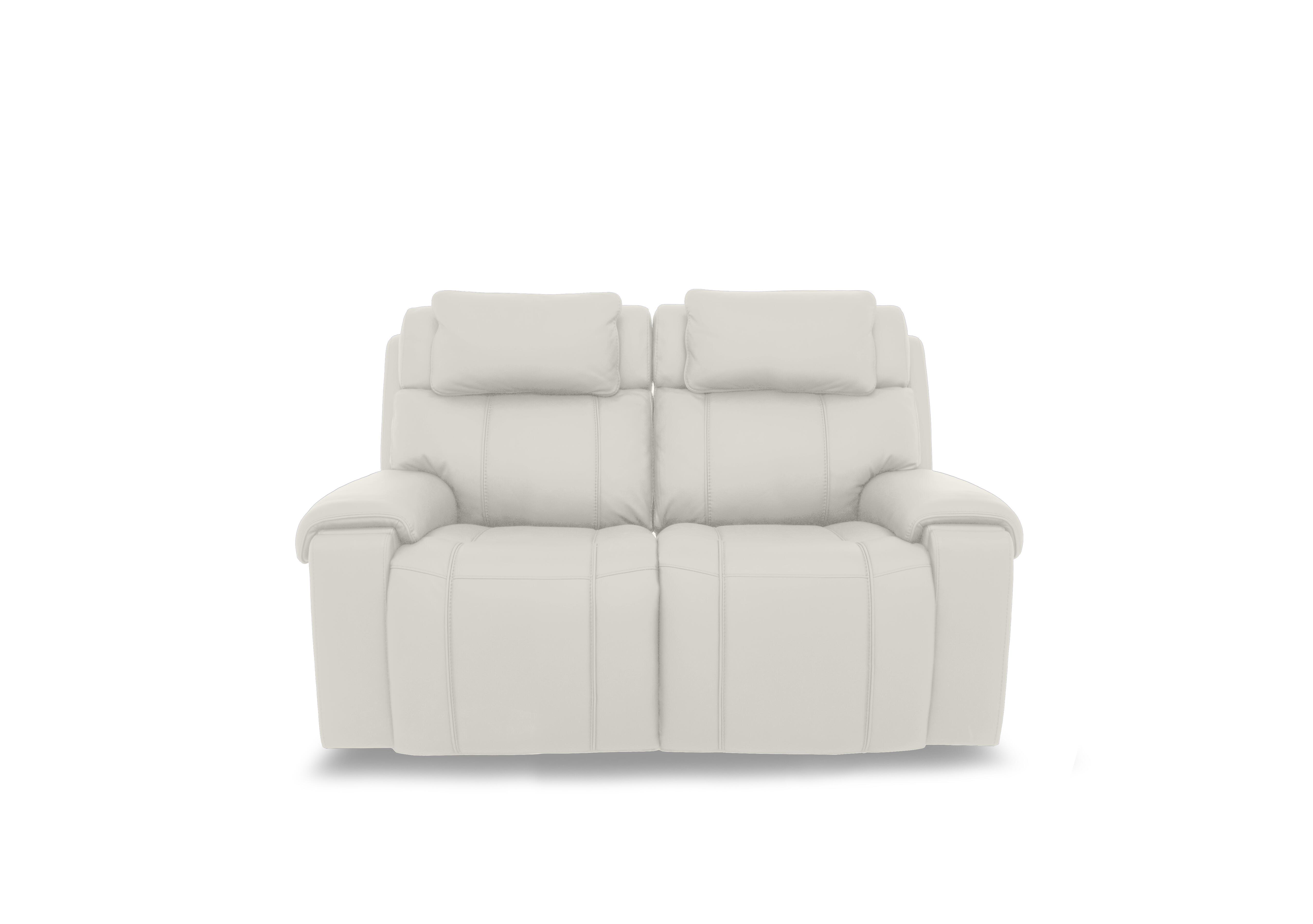 Hollywood Leather 2 Seater Sofa in Nc-156e Frost on Furniture Village