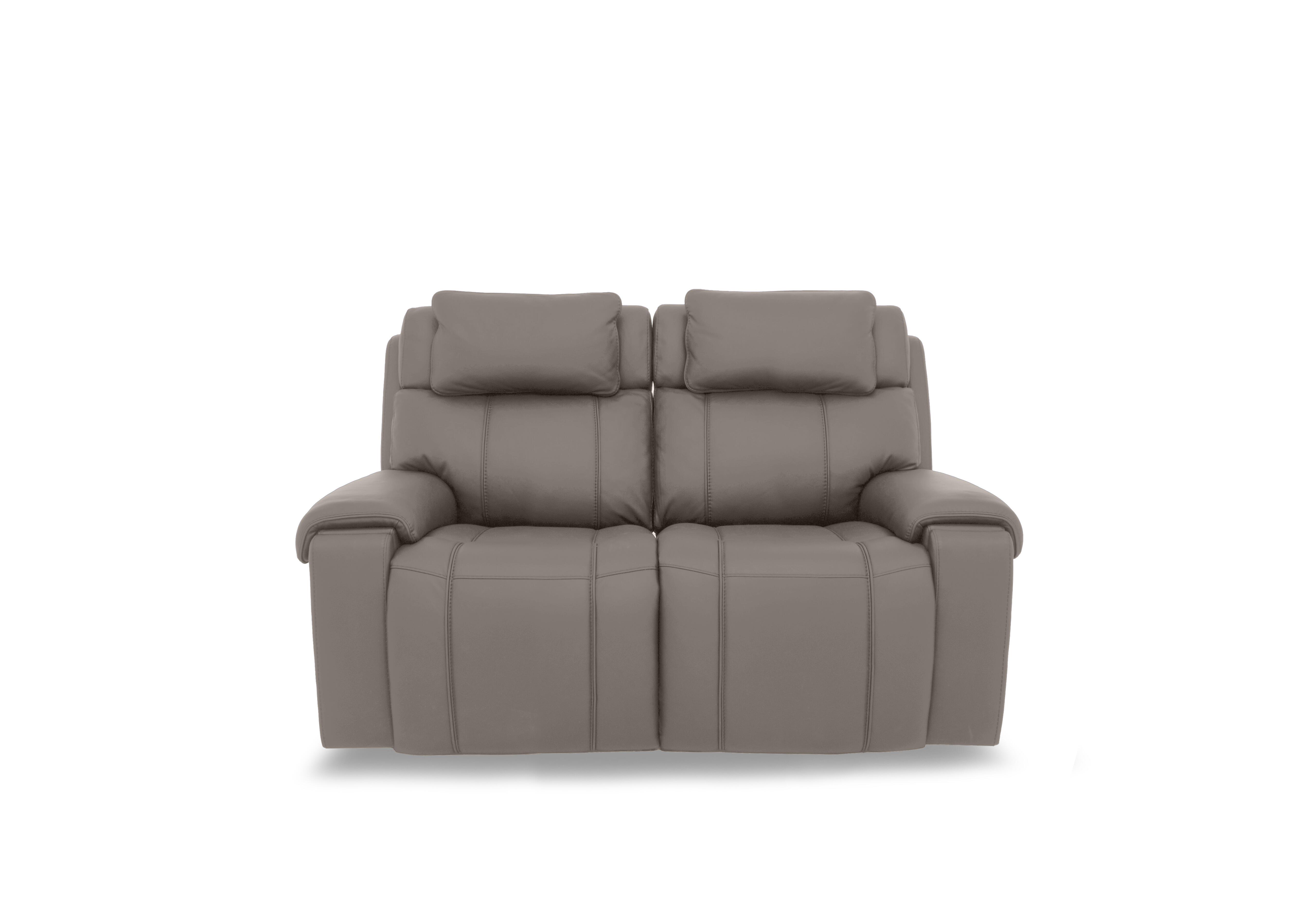 Hollywood Leather 2 Seater Sofa in Nw-042e Elephant on Furniture Village