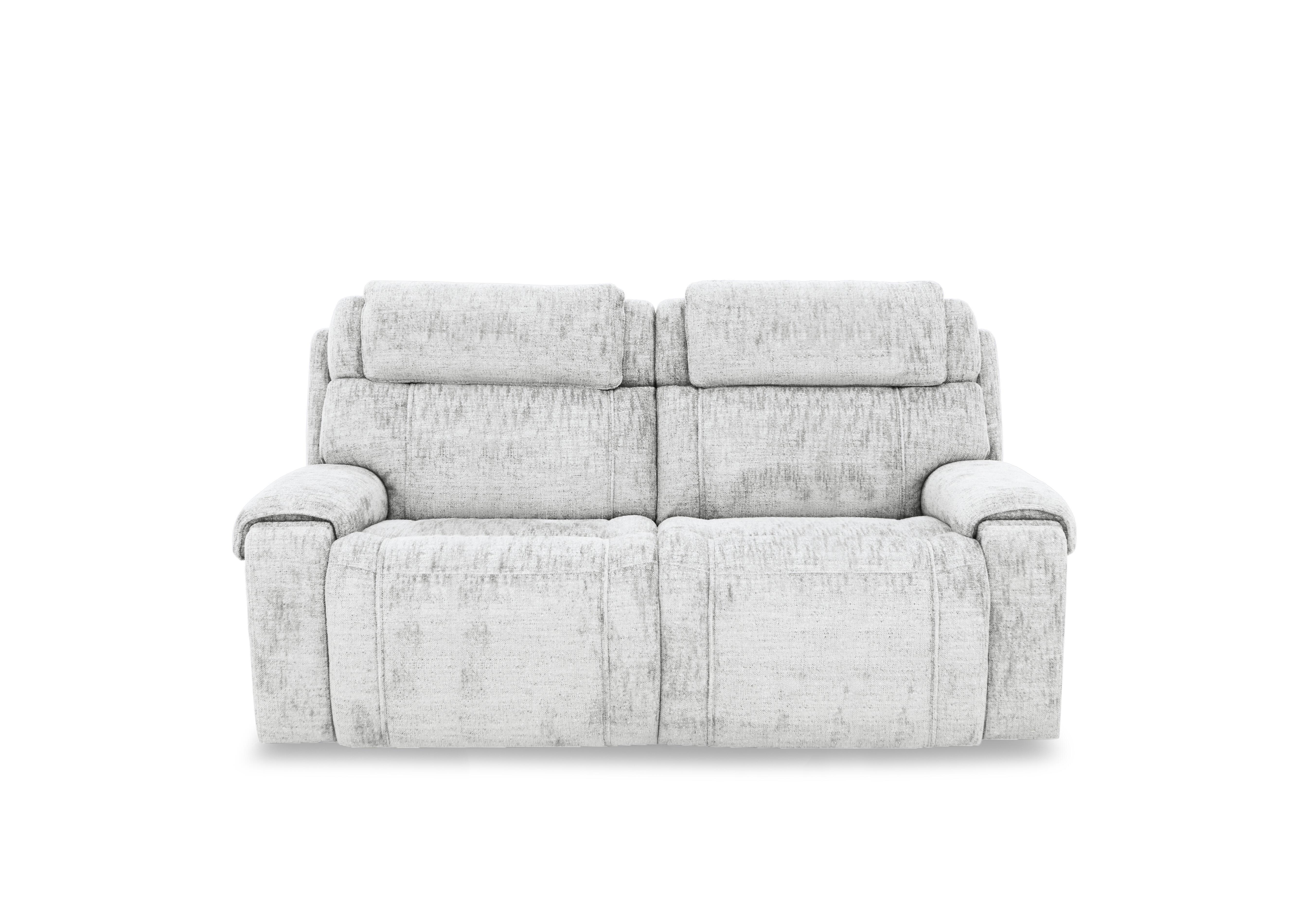 Hollywood Fabric 3 Seater Sofa in Fab-Mga-R06 Silver Green on Furniture Village