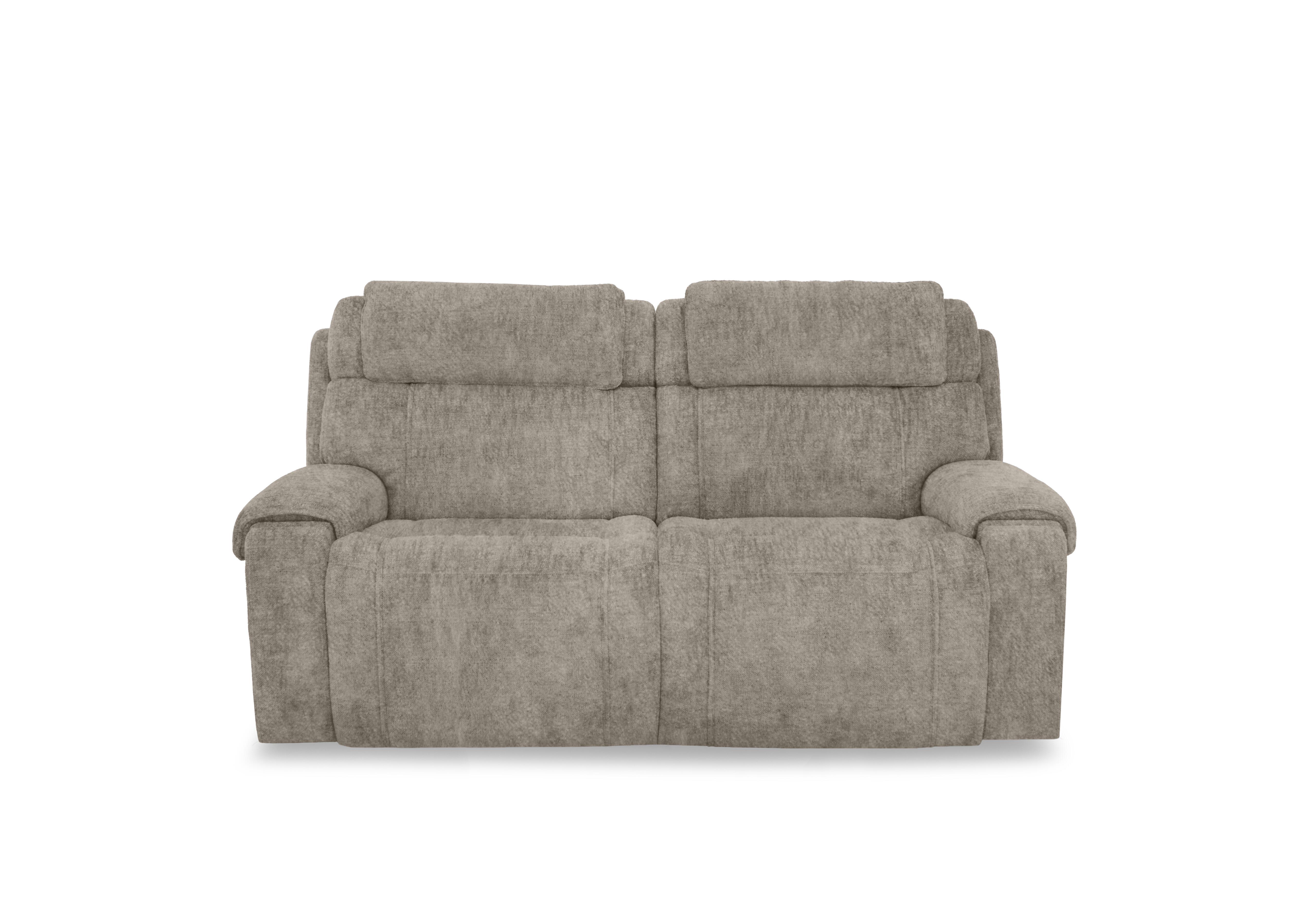 Hollywood Fabric 3 Seater Power Recliner Sofa with Power Headrests and Storage Arms in Bfa-Bnn-R29 Mink on Furniture Village
