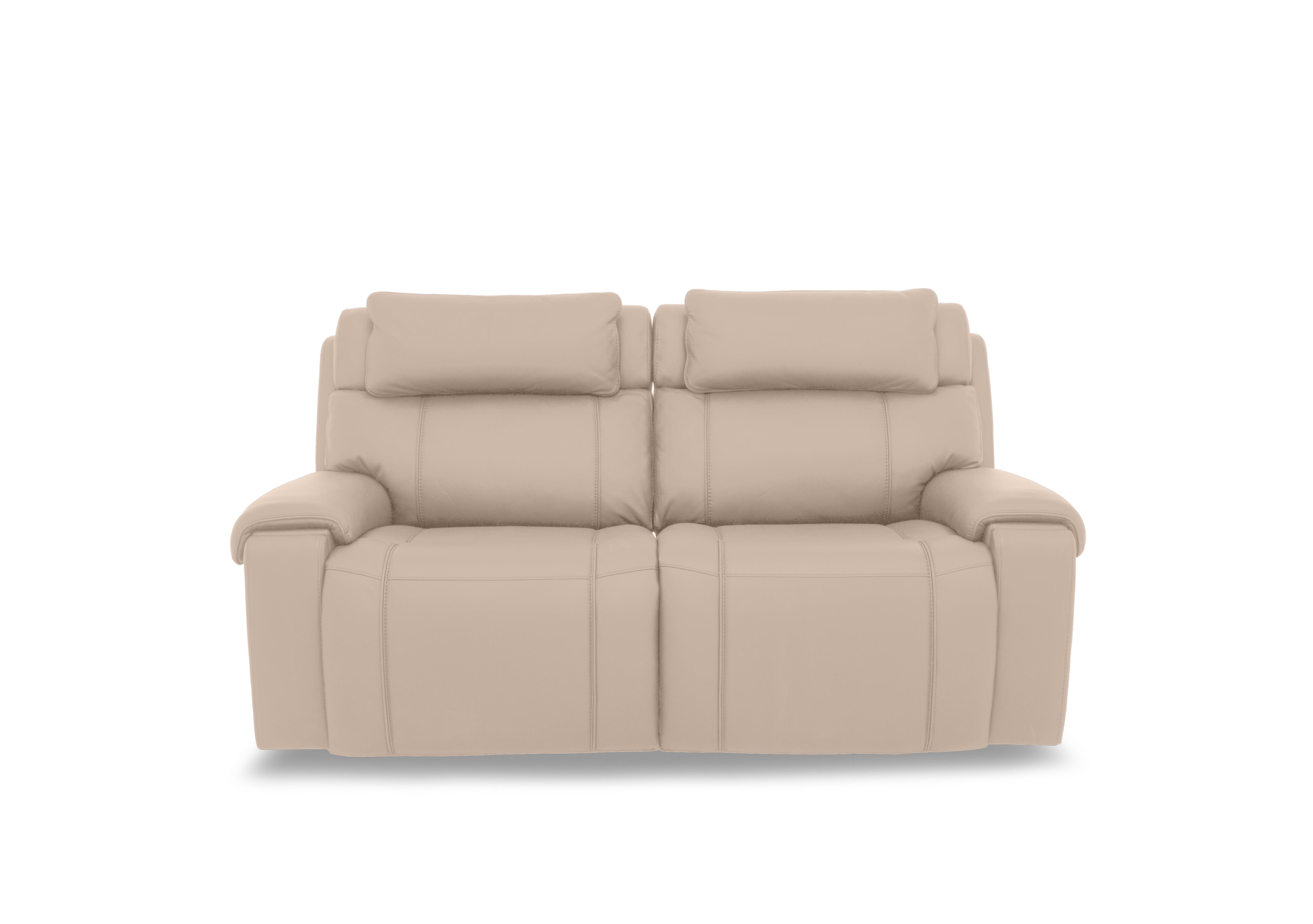Hollywood Leather 3 Seater Power Recliner Sofa with Power Headrests and Storage Arms in Bv-039c Pebble on Furniture Village