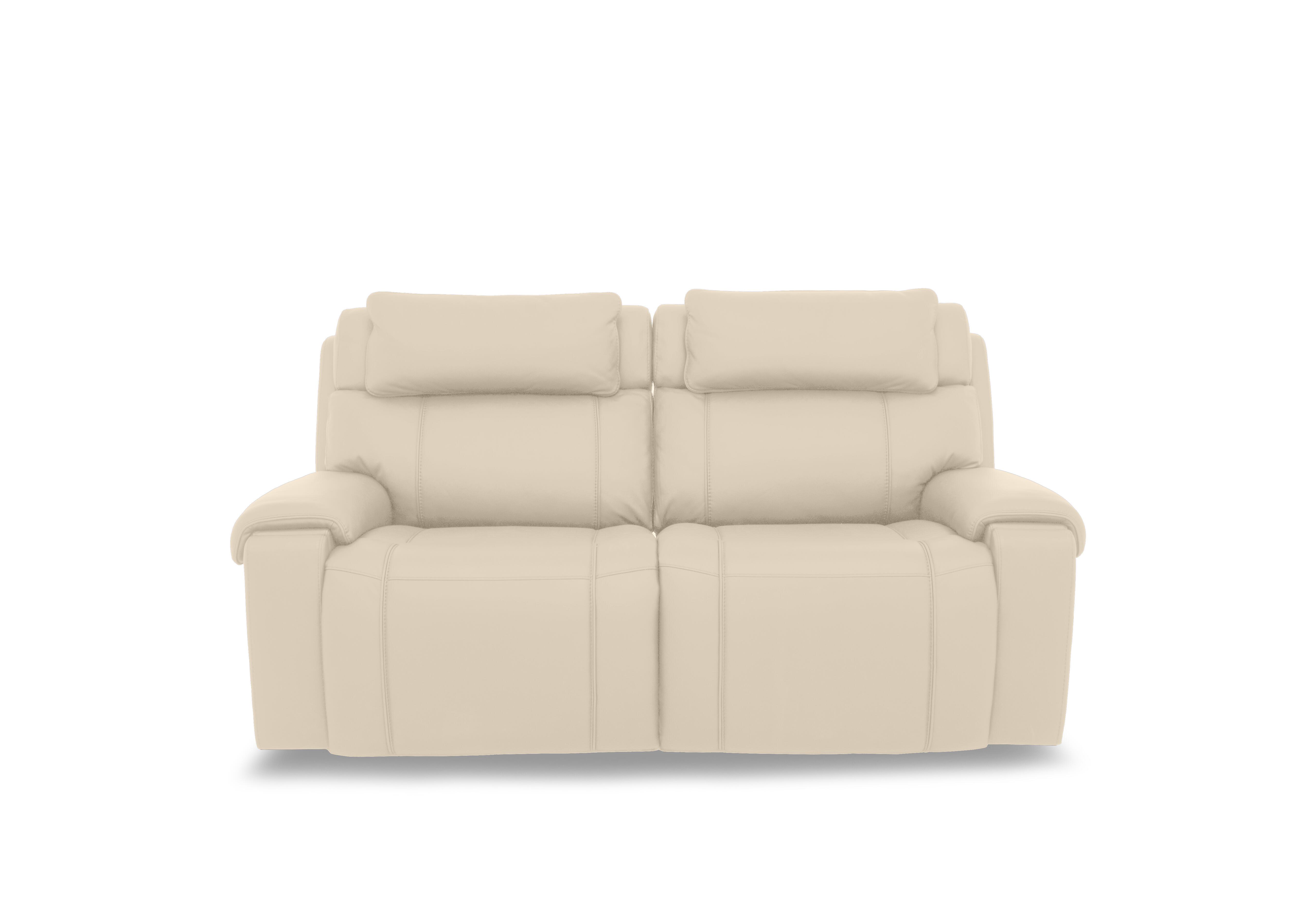 Hollywood Leather 3 Seater Power Recliner Sofa with Power Headrests and Storage Arms in Bv-862c Bisque on Furniture Village