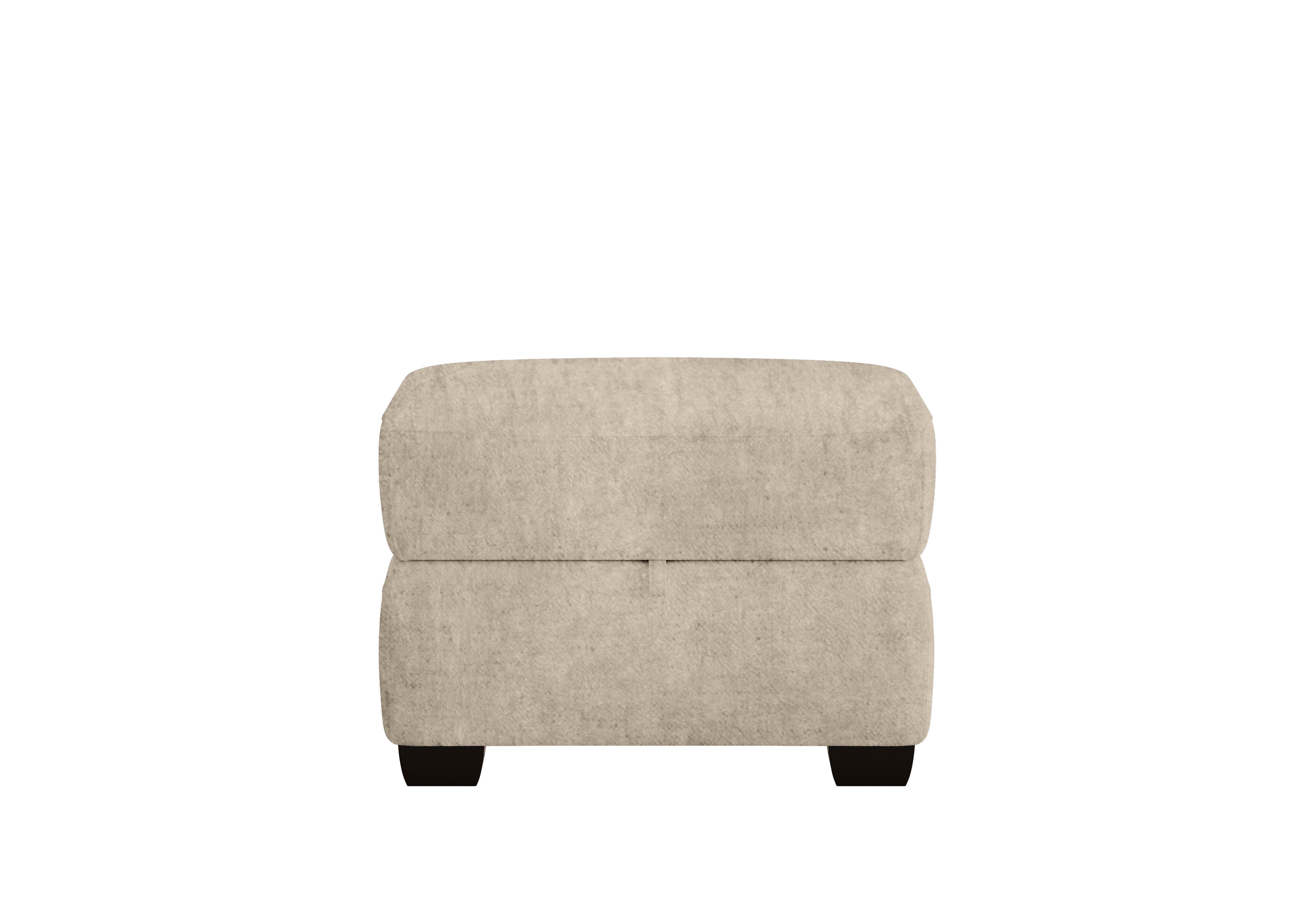 Hollywood Fabric Storage Footstool in Bfa-Bnn-R26 Cream on Furniture Village