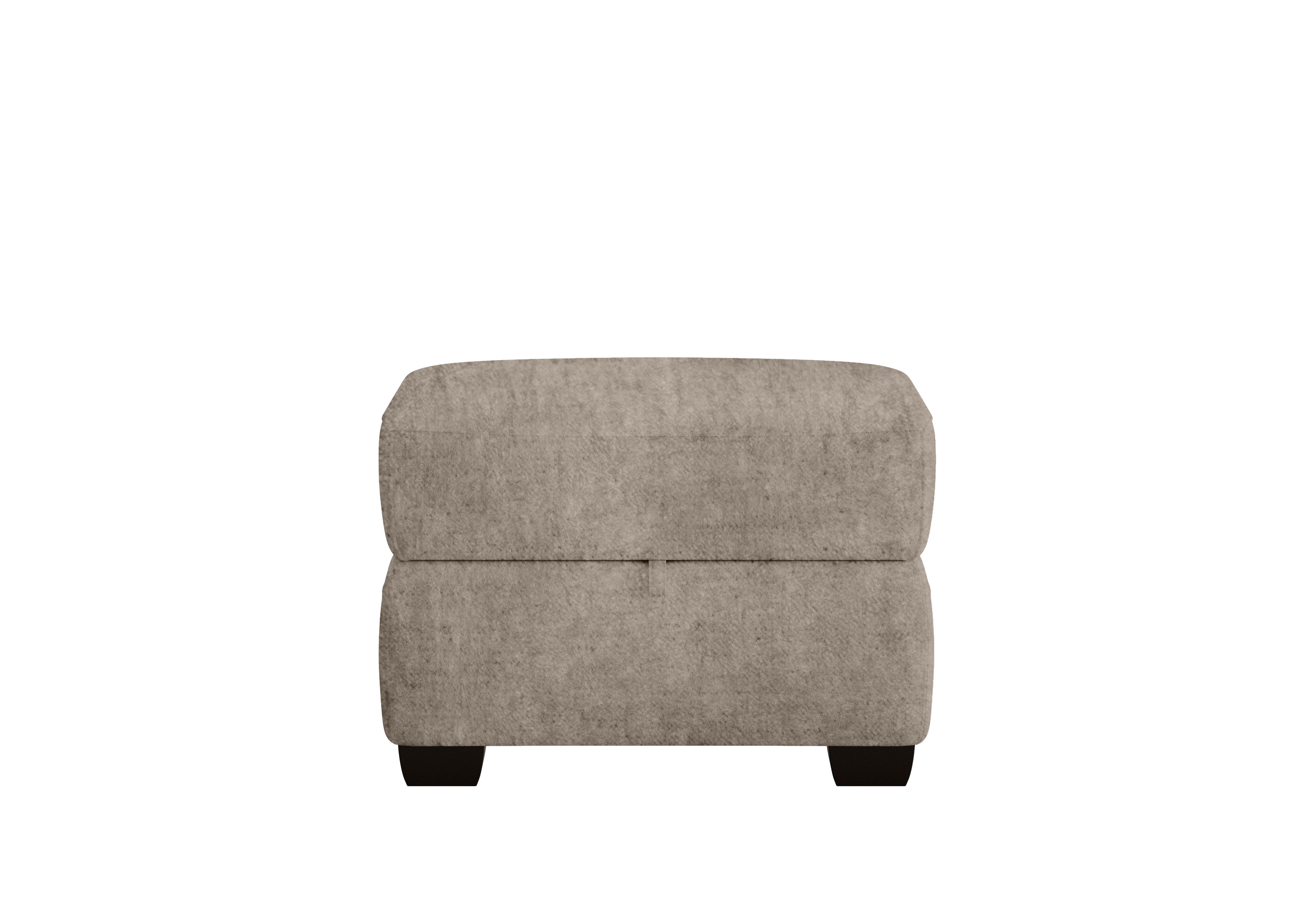 Hollywood Fabric Storage Footstool in Bfa-Bnn-R29 Mink on Furniture Village