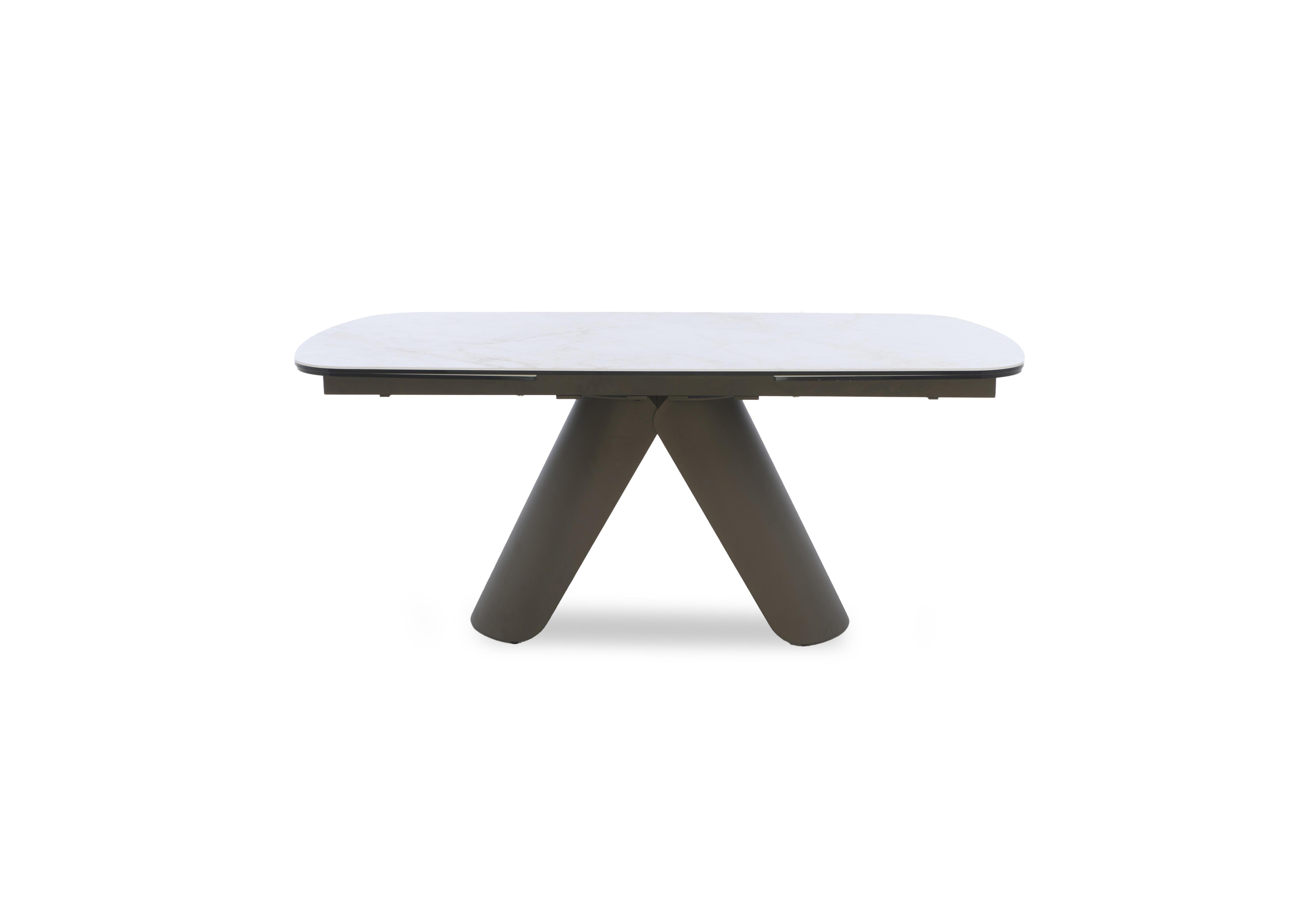 Perla Gloss Extending Dining Table in  on Furniture Village