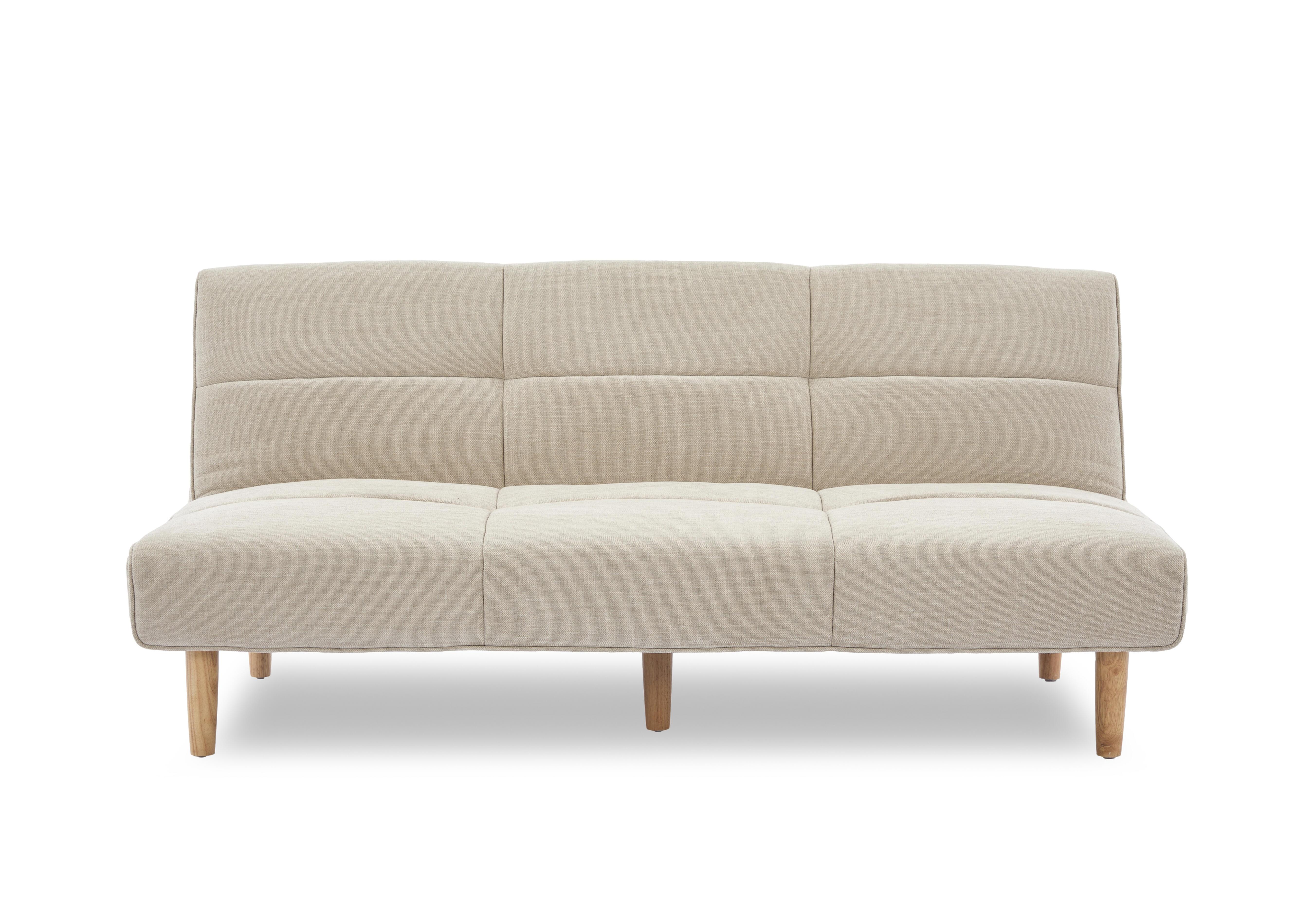 Miyagi Futon Sofa Bed in Linen on Furniture Village